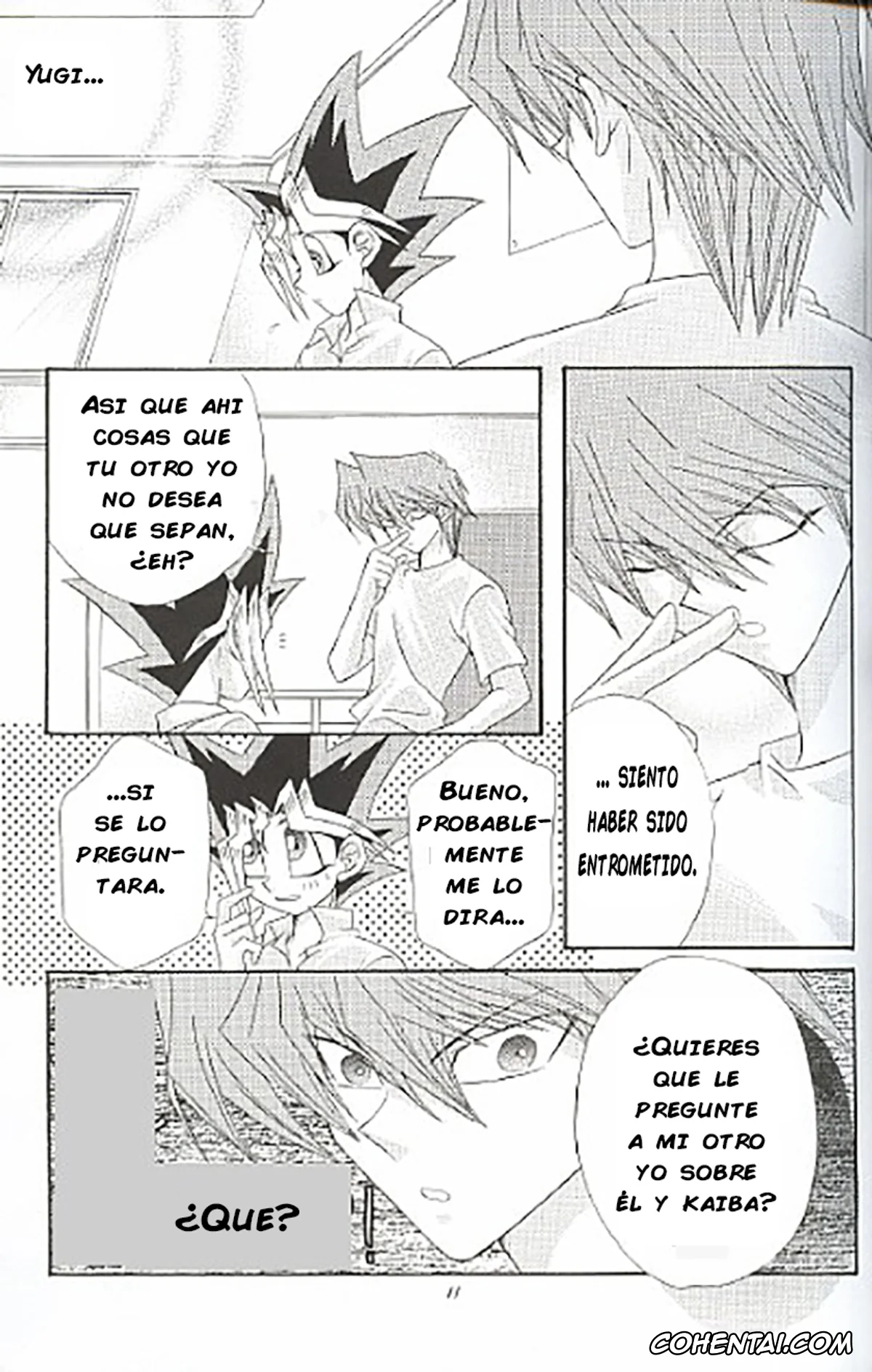 Yu-Gi-Oh! xxx, Joey Wheeler | Katsuya Jonouchi xxx, Seto Kaiba xxx, Yami Yugi xxx, Yugi Mutou xxx, Identity Crisis (Yu-Gi-Oh!), pagina 7