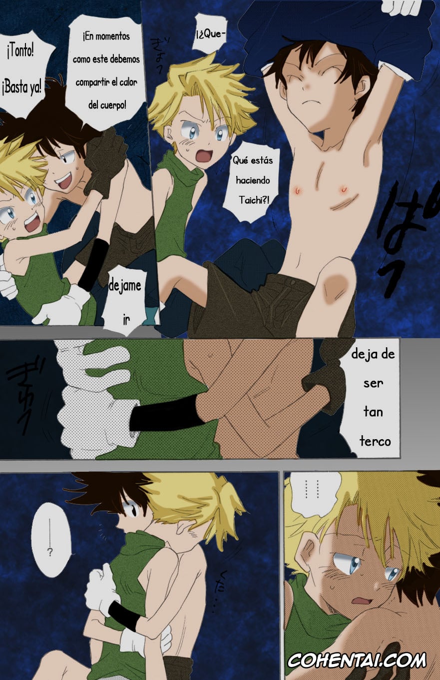 Digimon Adventure porno, Matt Ishida | Yamato Ishida porno, Tai Kamiya | Taichi Yagami porno, Rolling Ambivalent Hold (Digimon Adventure), pagina 5