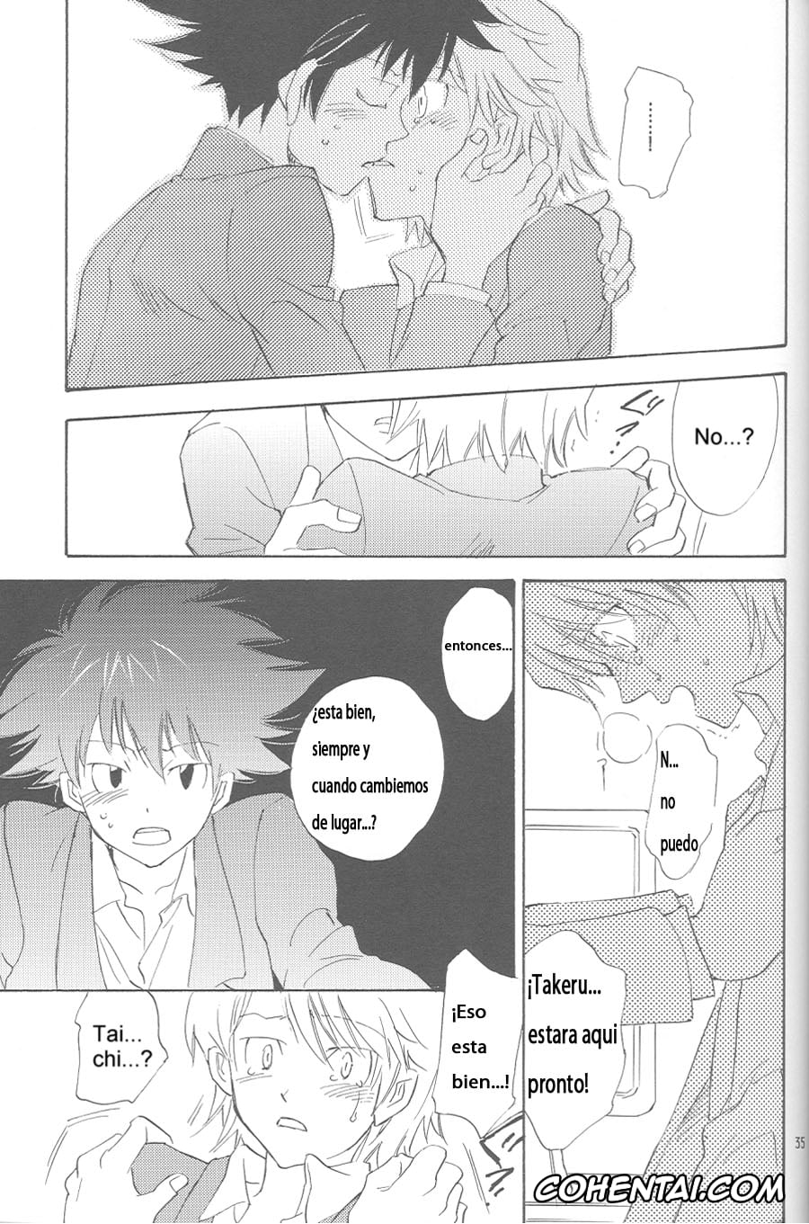 Digimon Adventure porno, Matt Ishida | Yamato Ishida porno, Tai Kamiya | Taichi Yagami porno, Rolling Ambivalent Hold (Digimon Adventure), pagina 32