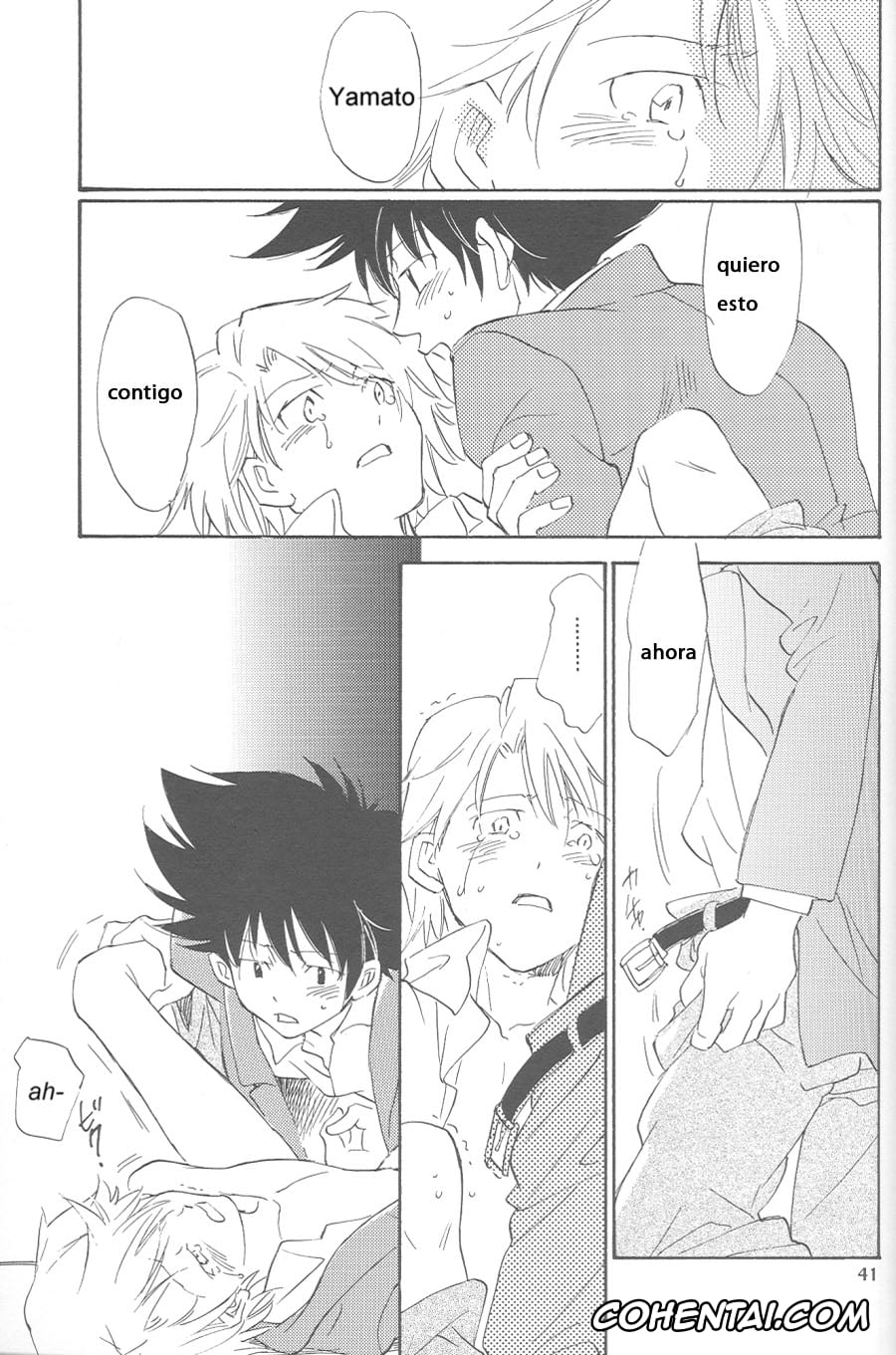 Digimon Adventure porno, Matt Ishida | Yamato Ishida porno, Tai Kamiya | Taichi Yagami porno, Rolling Ambivalent Hold (Digimon Adventure), pagina 38