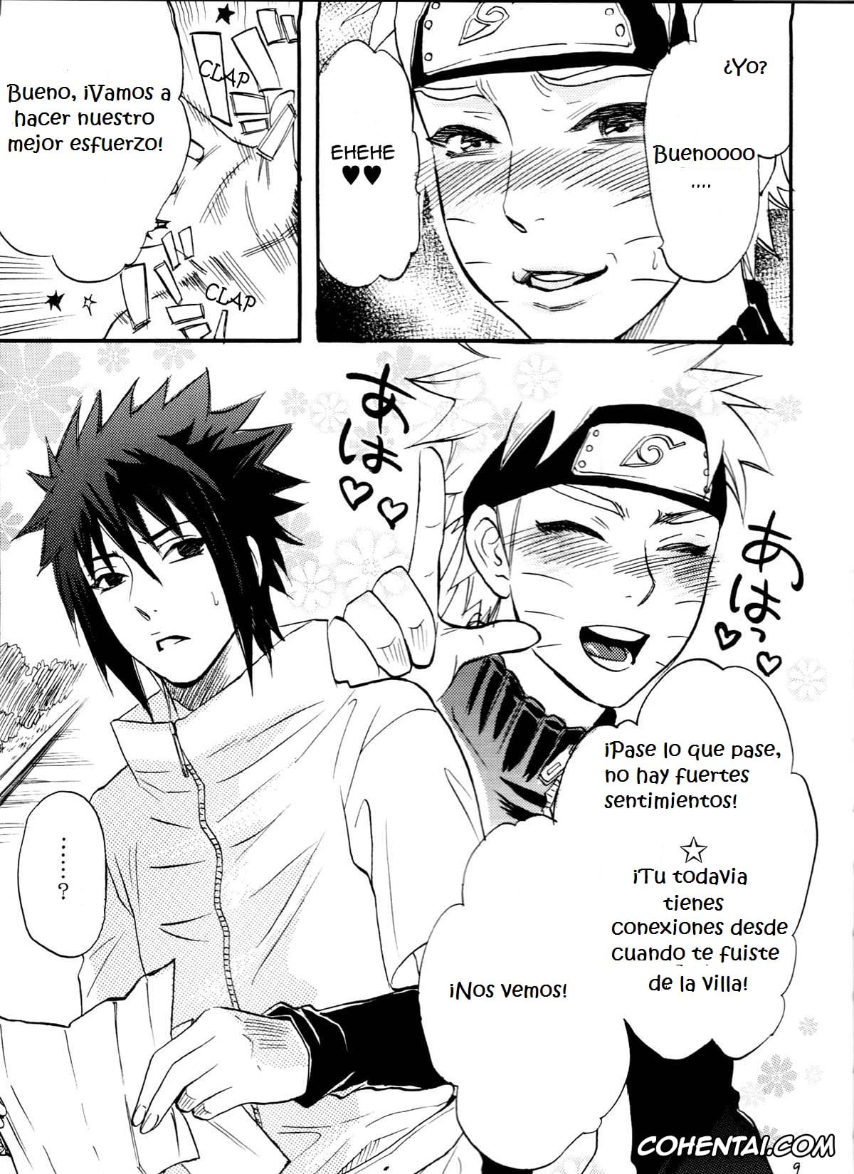 NARUTO porno, Naruto Uzumaki porno, Sasuke Uchiha porno, Fude Oroshi no Gi (Naruto), pagina 8