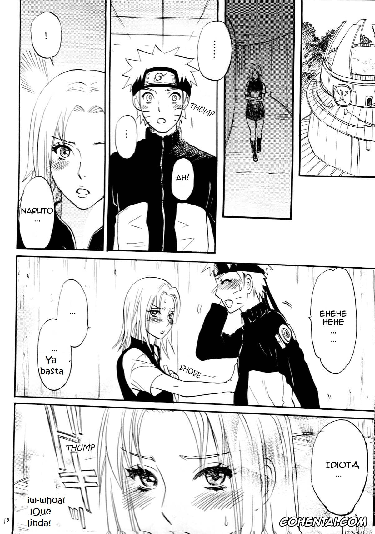 NARUTO hentai, Naruto Uzumaki hentai, Sasuke Uchiha hentai, Fude Oroshi no Gi (Naruto), pagina 9