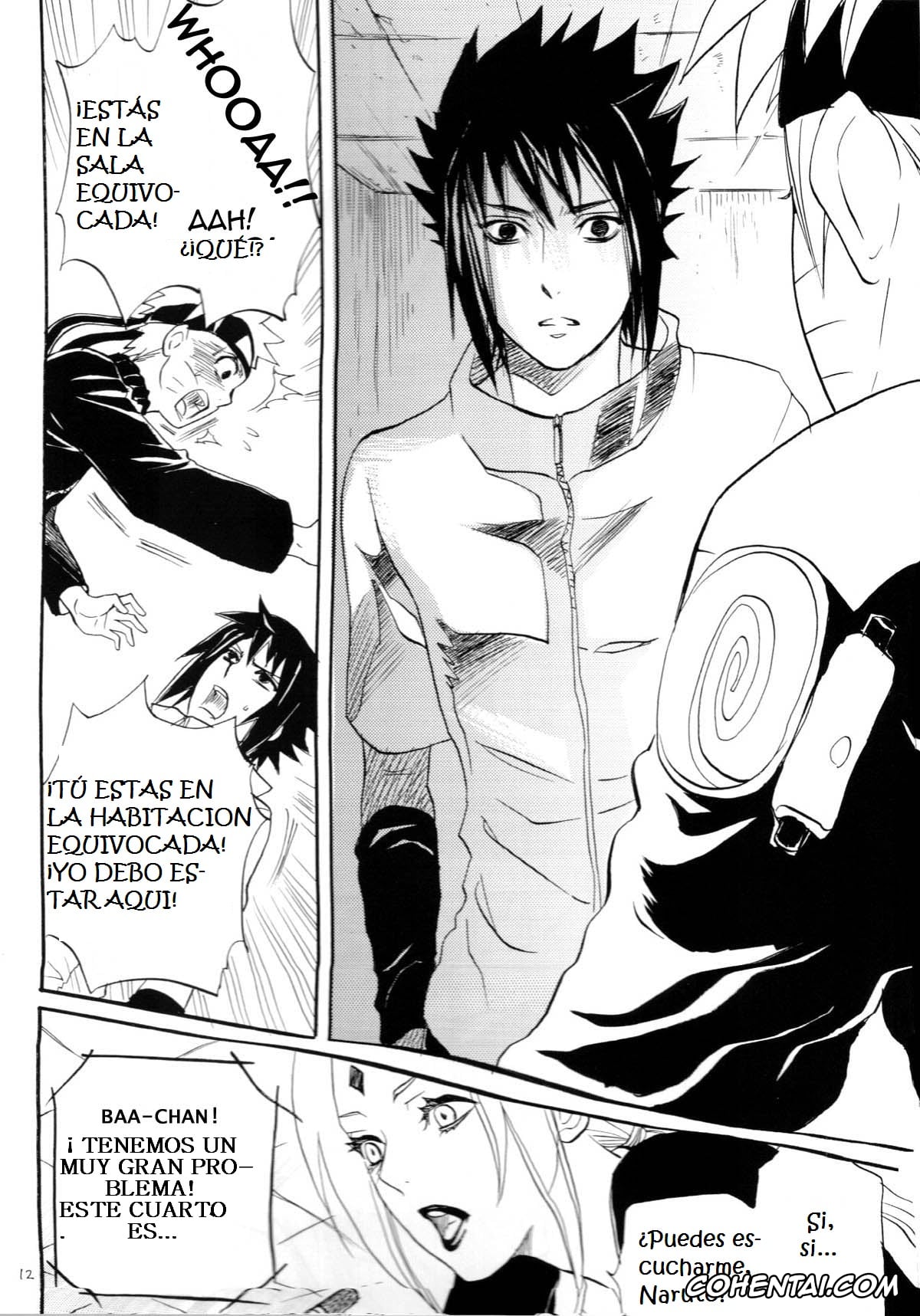 NARUTO porno, Naruto Uzumaki porno, Sasuke Uchiha porno, Fude Oroshi no Gi (Naruto), pagina 11