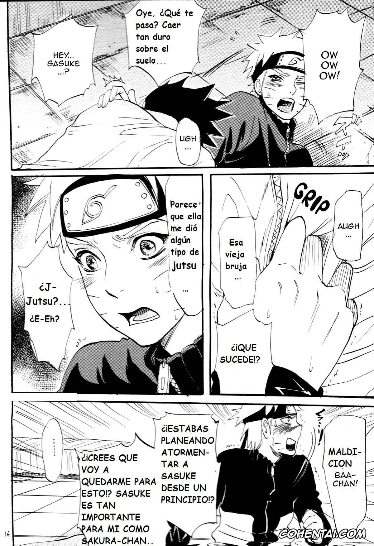 NARUTO hentai, Naruto Uzumaki hentai, Sasuke Uchiha hentai, Fude Oroshi no Gi (Naruto), pagina 15