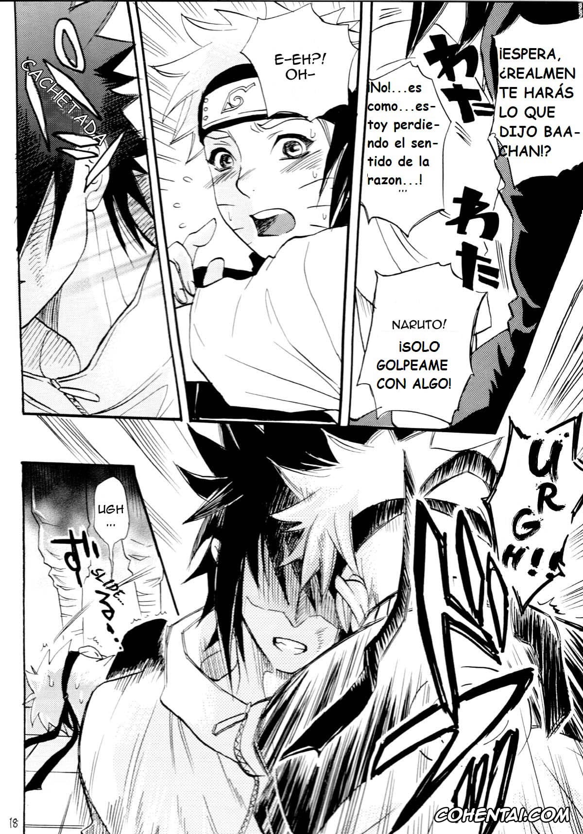 NARUTO porno, Naruto Uzumaki porno, Sasuke Uchiha porno, Fude Oroshi no Gi (Naruto), pagina 17