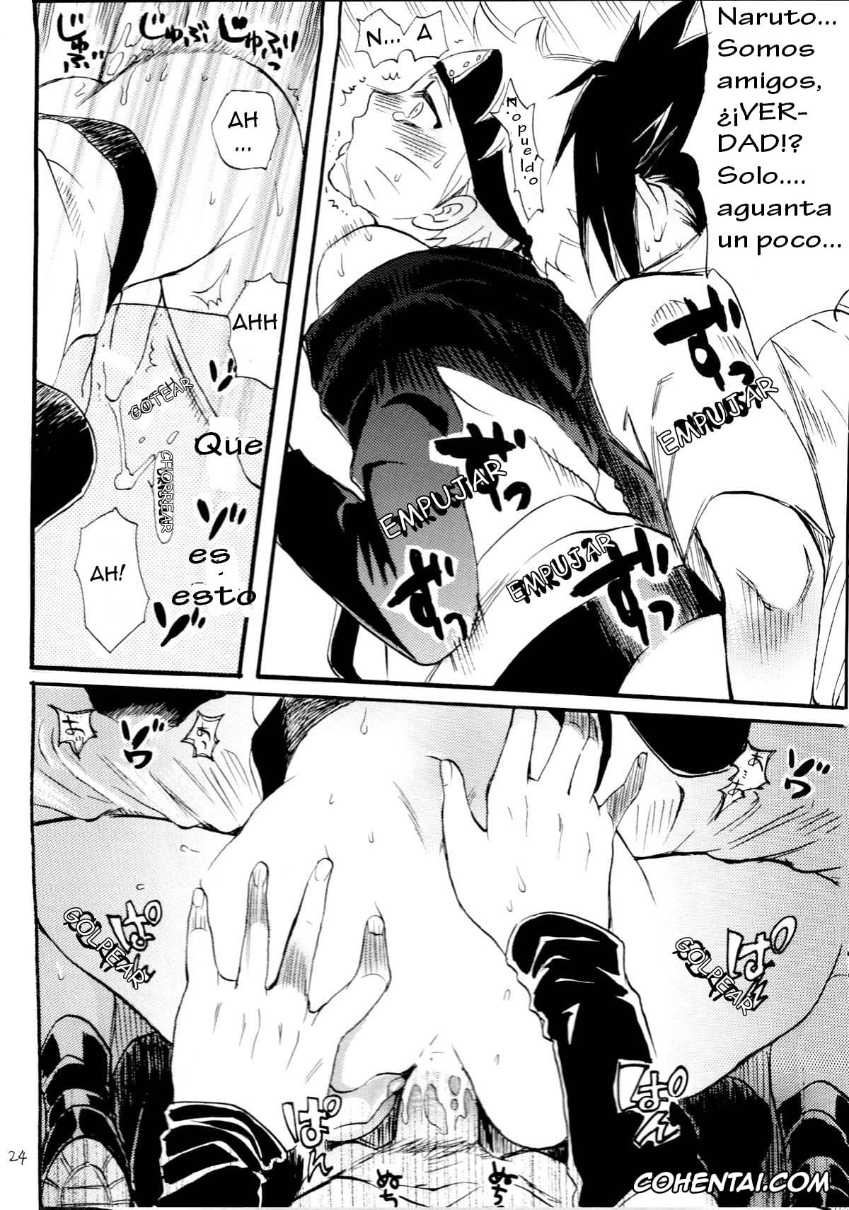 NARUTO hentai, Naruto Uzumaki hentai, Sasuke Uchiha hentai, Fude Oroshi no Gi (Naruto), pagina 24