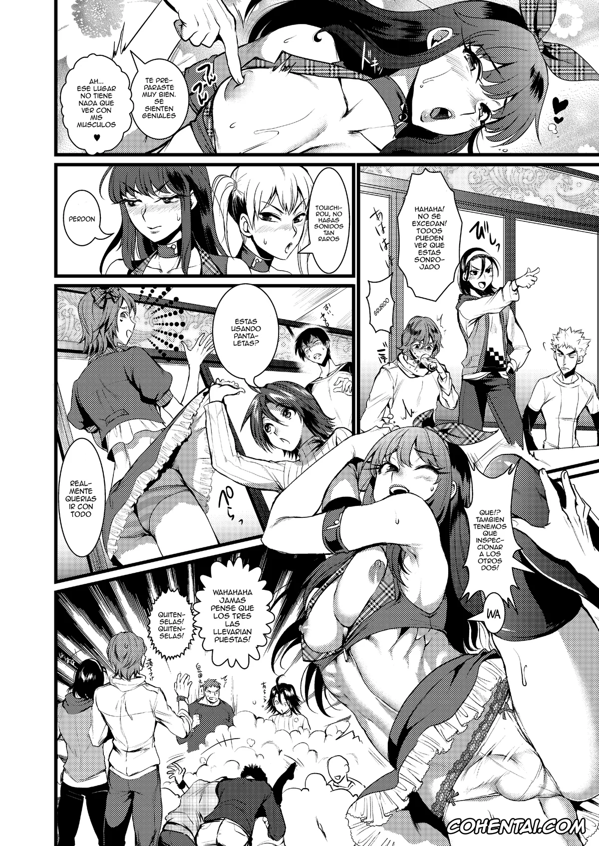 Yowamushi Pedal hentai, Hayato Shinkai hentai, Touichirou Izumida hentai, Kinniku Josou Shounen (Yowamushi Pedal), pagina 9