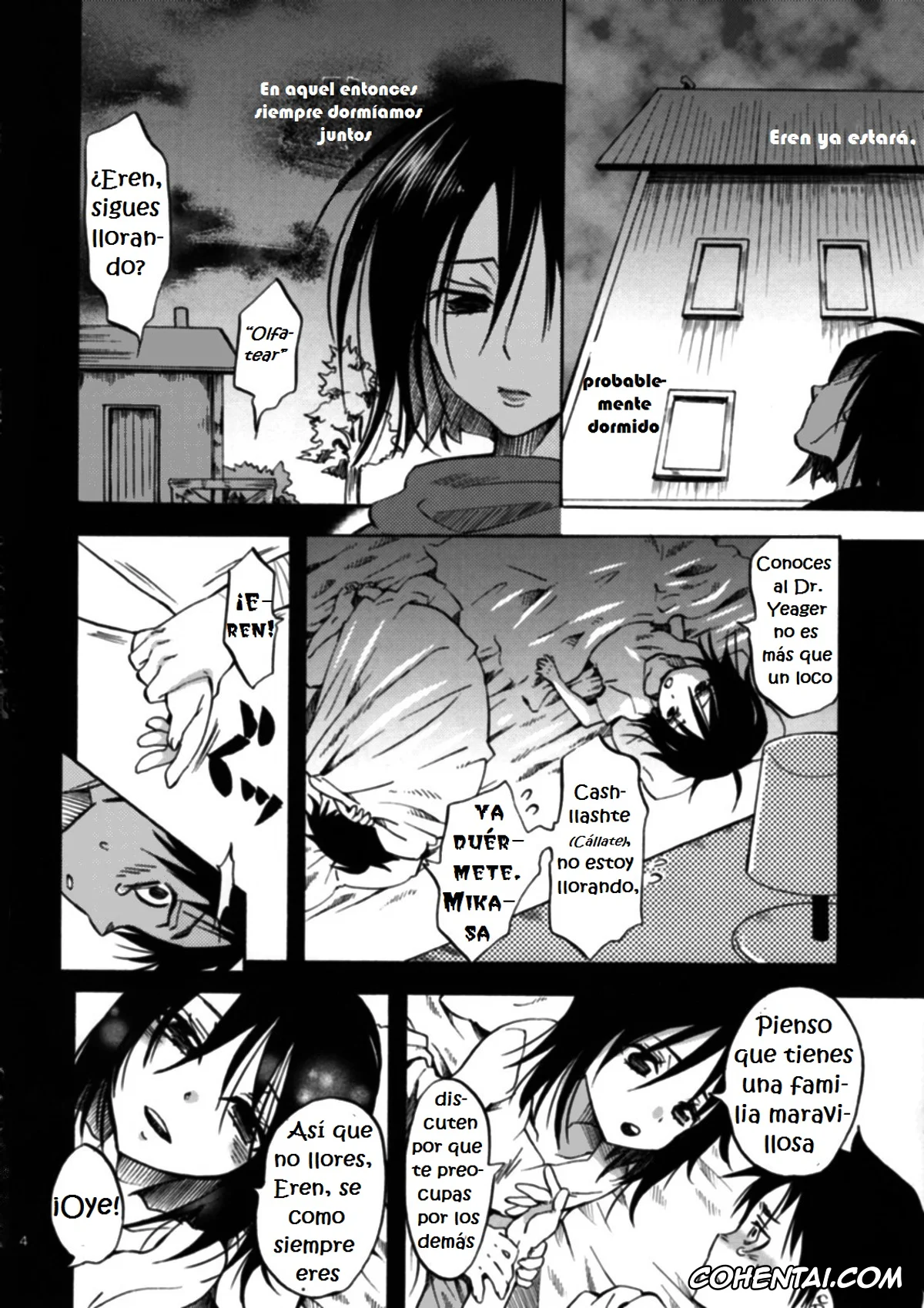 Shingeki No Kyojin | Attack On Titan hentai, Eren Jaeger hentai, Mikasa Ackerman hentai, Eren to Kozukuri Jissen! (Shingeki no Kyojin), pagina 3