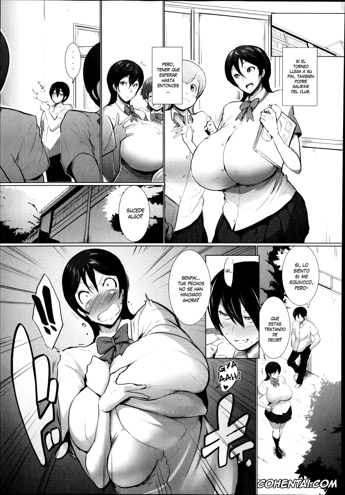 Revistas xxx, COMIC Shingeki xxx, Oppai Shitatari Ochi (COMIC Shingeki 2014-09), pagina 7