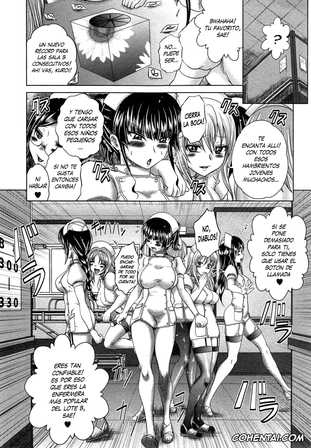 Revistas xxx, COMIC Shingeki xxx, Youkoso Yosakura Byouin e – Kuroi Nurse no Nichijou (COMIC Shingeki 2014-11), pagina 4