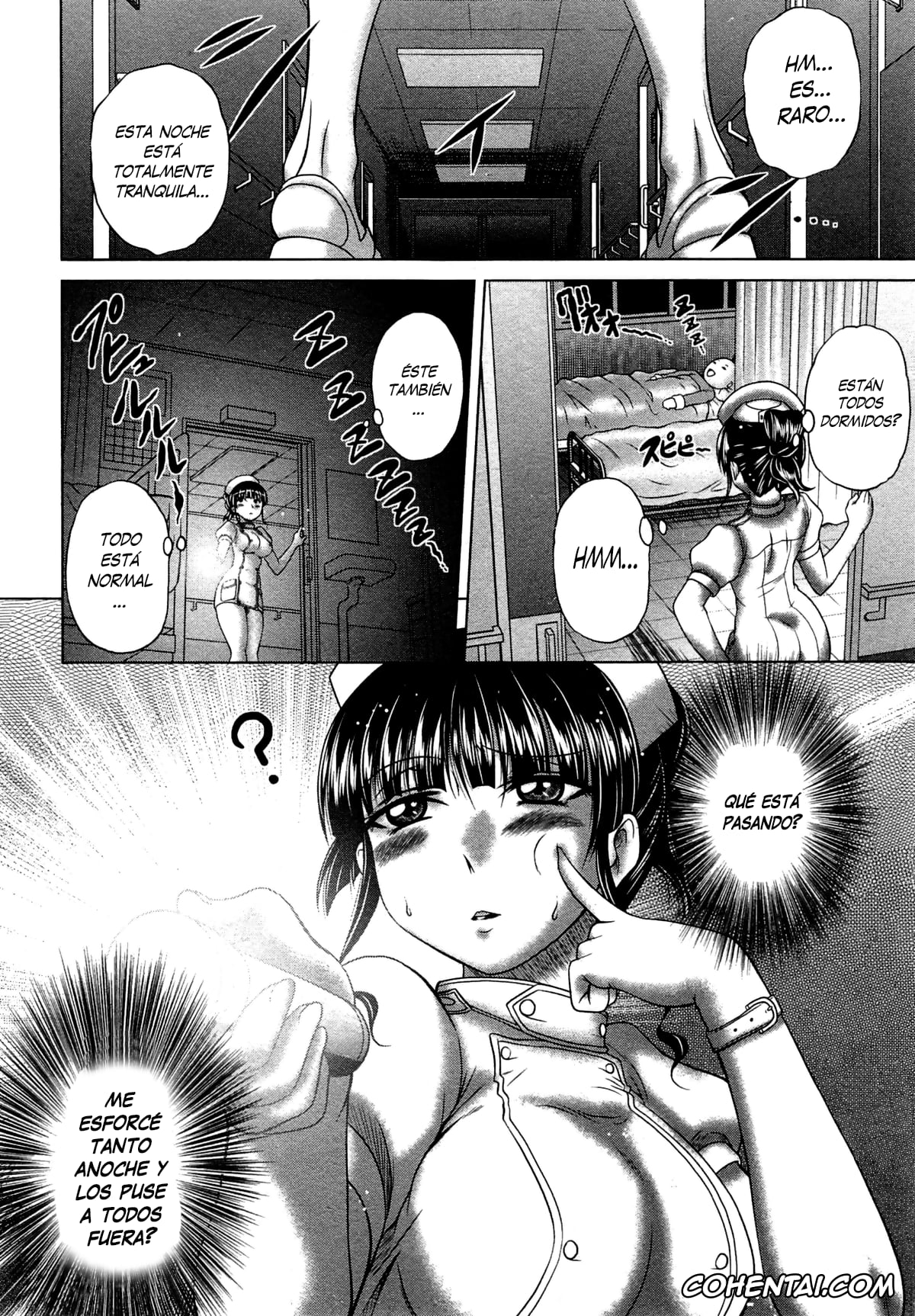 Revistas porno, COMIC Shingeki porno, Youkoso Yosakura Byouin e – Kuroi Nurse no Nichijou (COMIC Shingeki 2014-11), pagina 5
