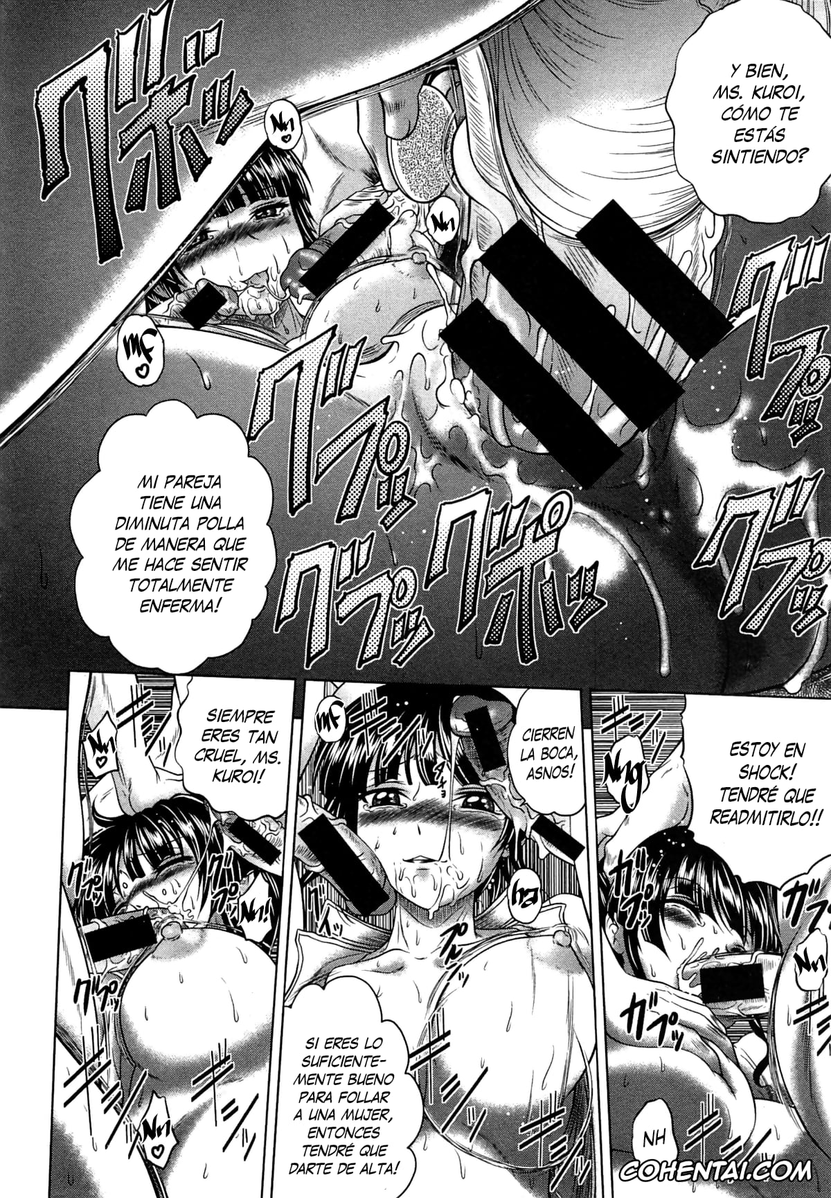 Revistas porno, COMIC Shingeki porno, Youkoso Yosakura Byouin e – Kuroi Nurse no Nichijou (COMIC Shingeki 2014-11), pagina 14