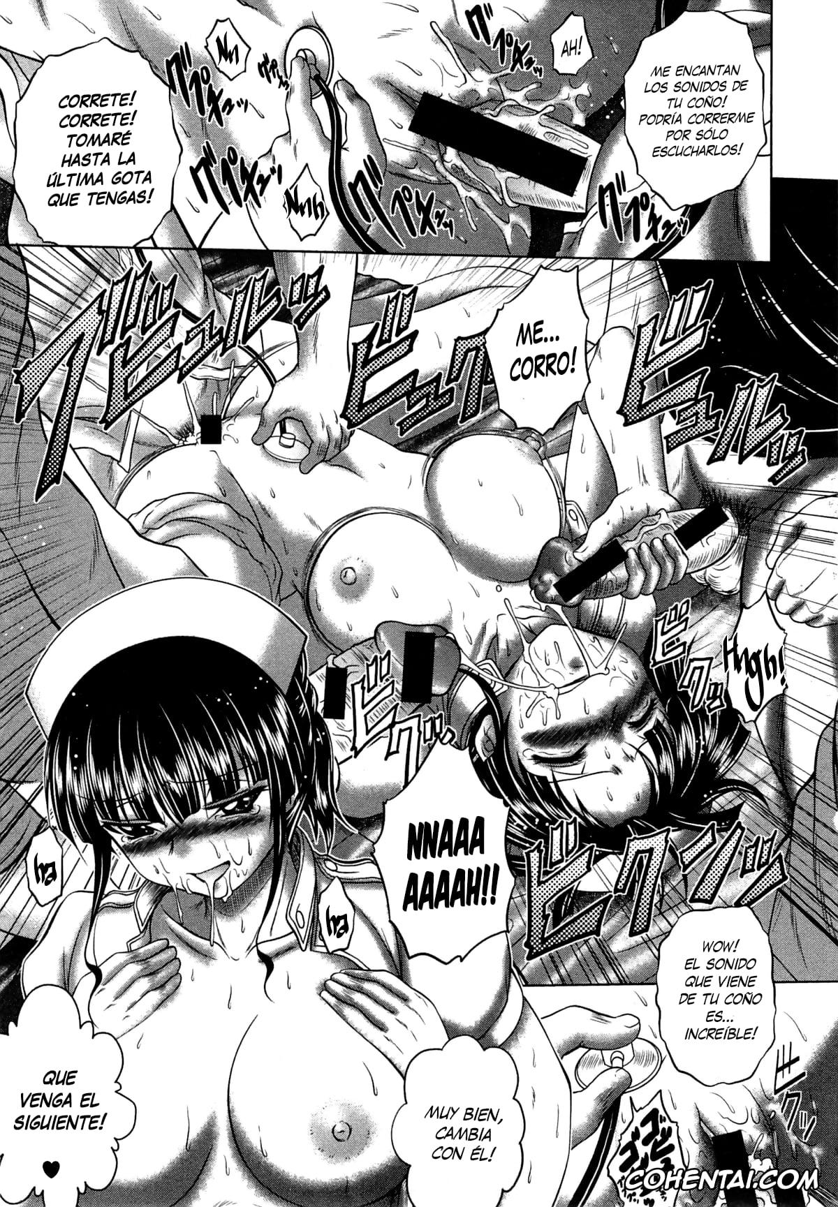 Revistas hentai, COMIC Shingeki hentai, Youkoso Yosakura Byouin e – Kuroi Nurse no Nichijou (COMIC Shingeki 2014-11), pagina 15