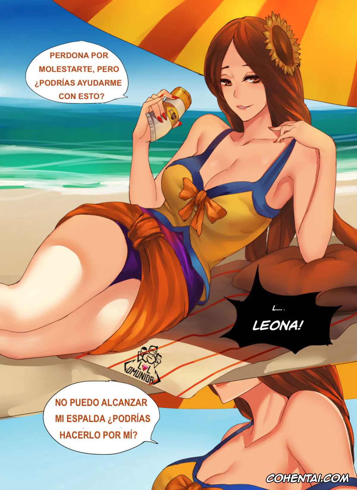 League of Legends xxx, Katarina Du Couteau xxx, Leona xxx, Shauna Vayne xxx, Pool Party – Summer in summoner’s rift (League of Legends), pagina 4