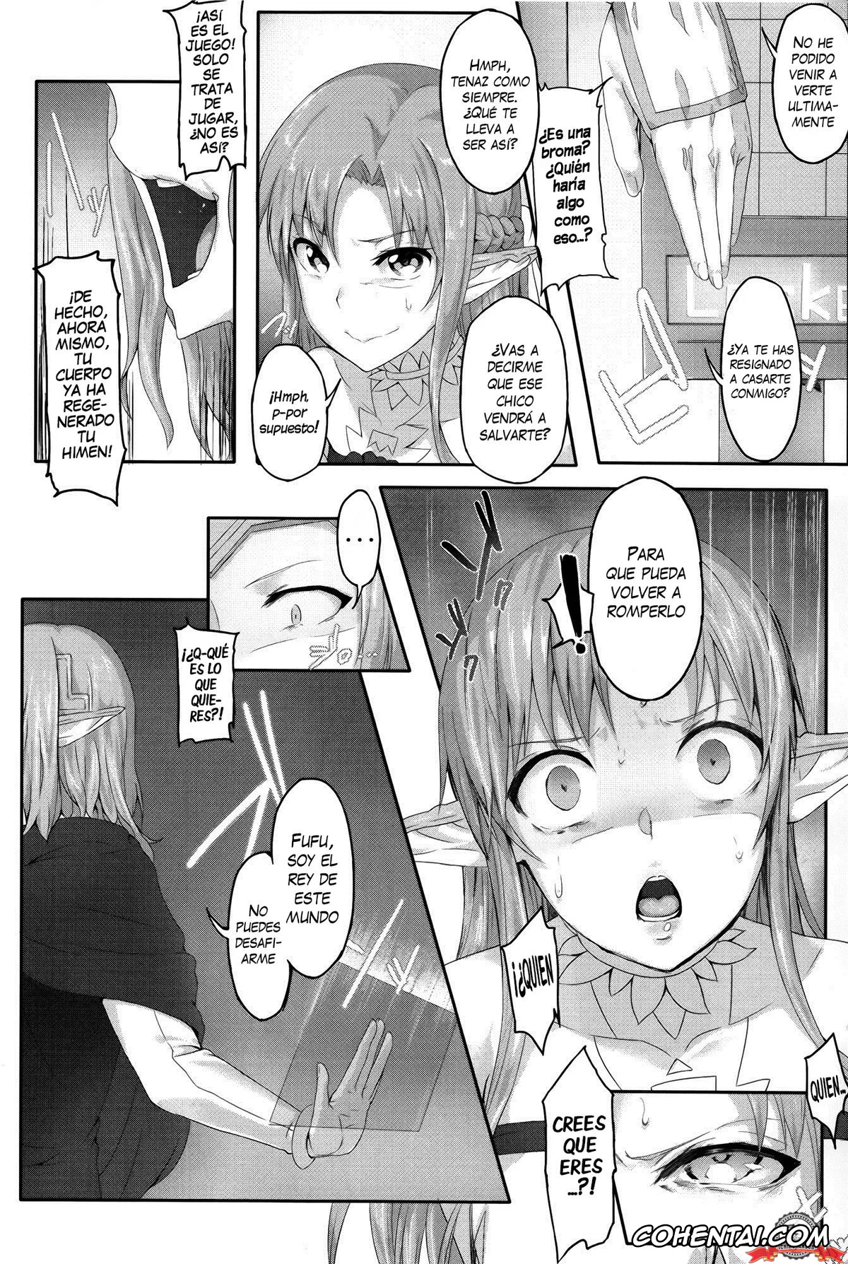 Sword Art Online porno, Asuna Yuuki porno, Asunama (Sword Art Online), pagina 5