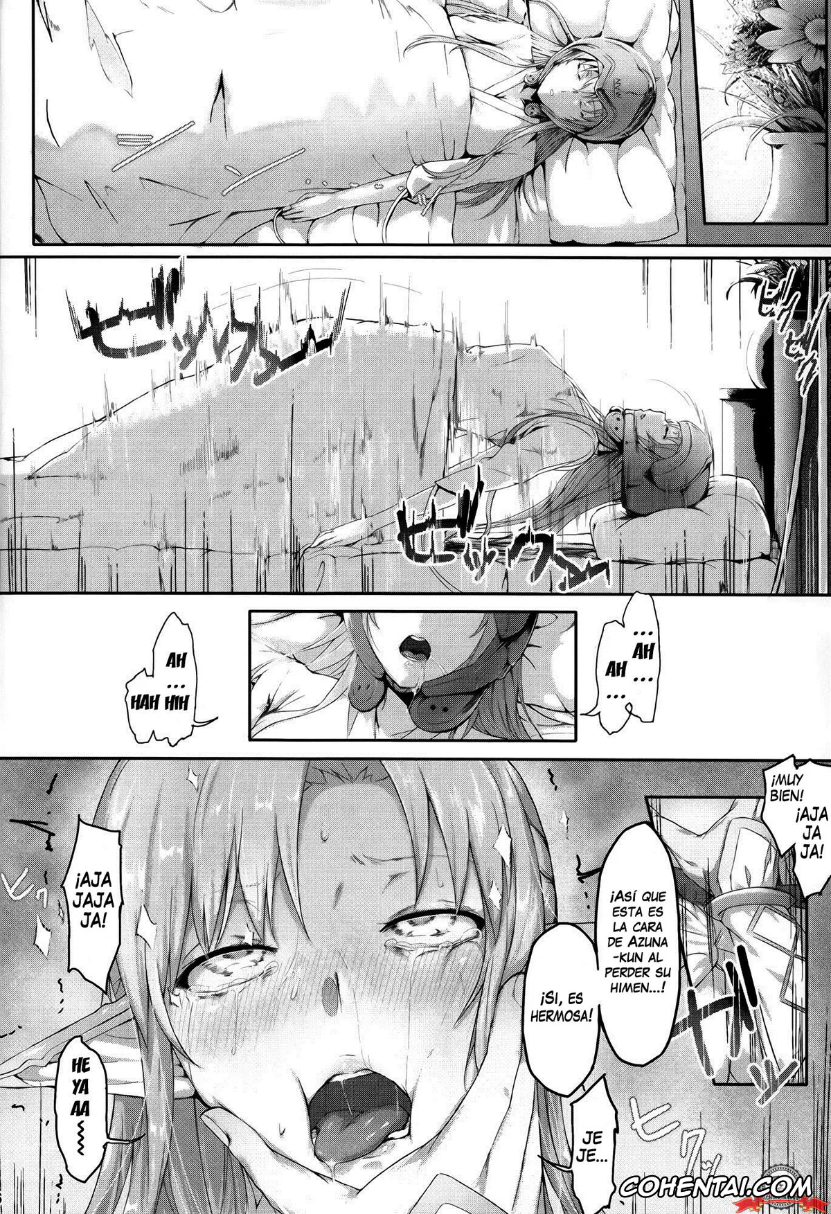 Sword Art Online hentai, Asuna Yuuki hentai, Asunama (Sword Art Online), pagina 15
