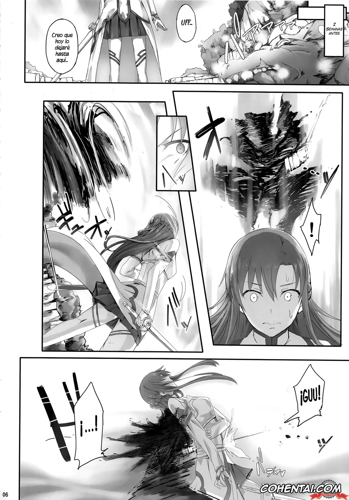 Sword Art Online porno, Asuna Yuuki porno, Asunama 2 (Sword Art Online), pagina 5