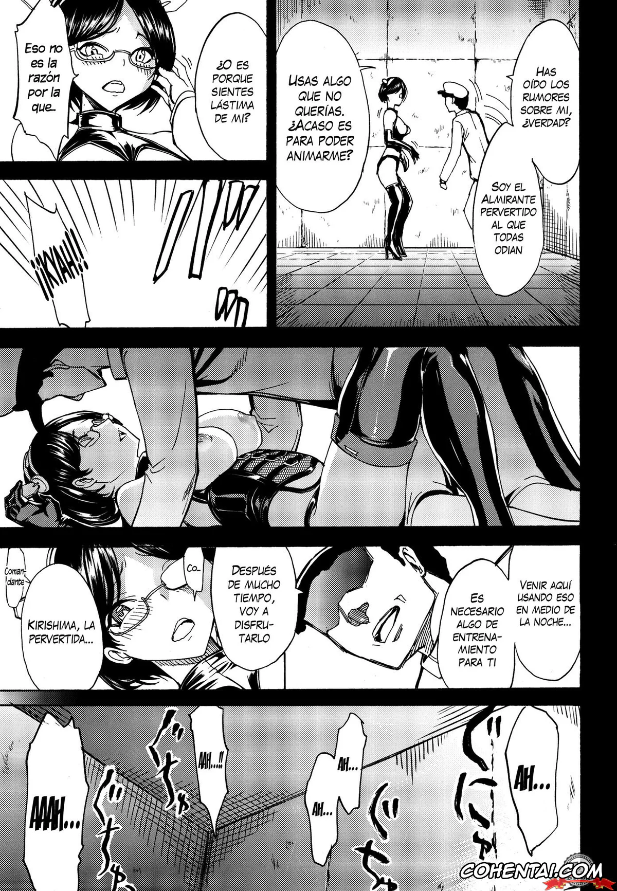 Kantai Collection -KanColle- xxx, Kirishima xxx, Kirishima -Kirishima Ryoujoku Choukyou Kiroku- (Kantai Collection), pagina 22