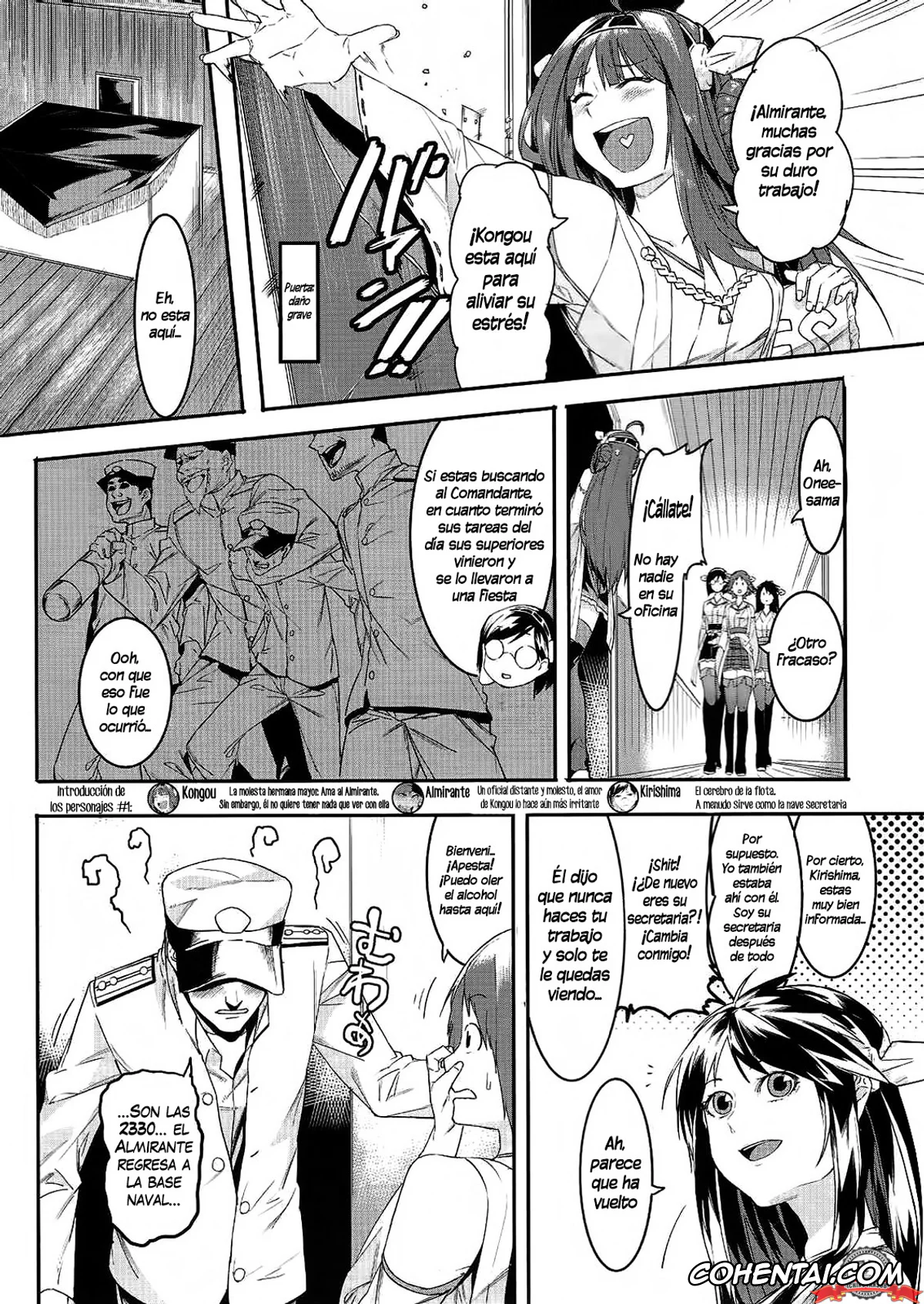 Kantai Collection -KanColle- porno, Kongou porno, Teitoku porno, Kore de Fini~sh? | ¿Ya termi~nó? (Kantai Collection), pagina 2