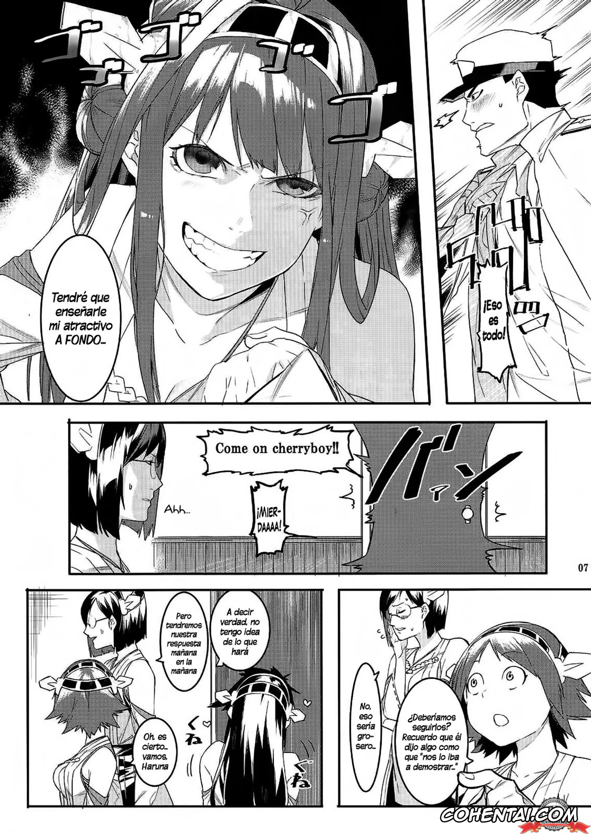 Kantai Collection -KanColle- hentai, Kongou hentai, Teitoku hentai, Kore de Fini~sh? | ¿Ya termi~nó? (Kantai Collection), pagina 6