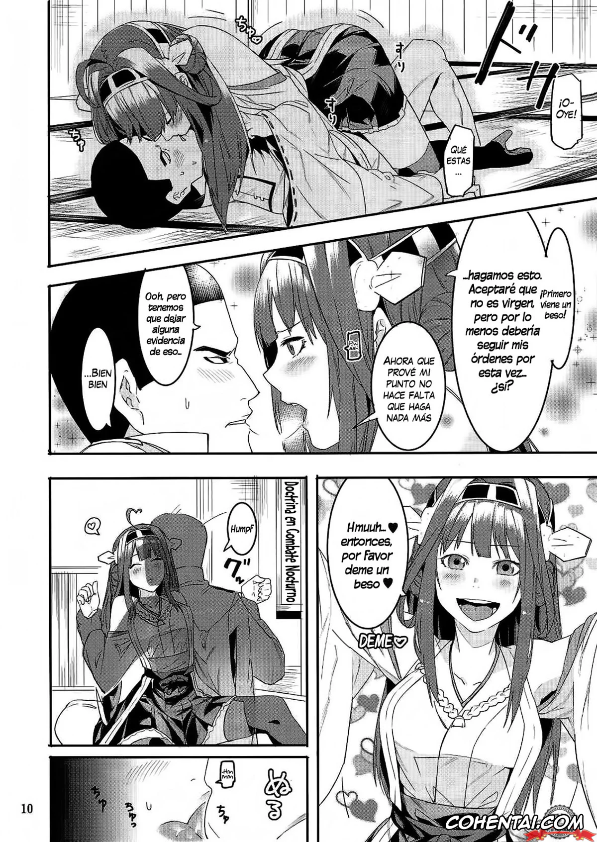 Kantai Collection -KanColle- hentai, Kongou hentai, Teitoku hentai, Kore de Fini~sh? | ¿Ya termi~nó? (Kantai Collection), pagina 9