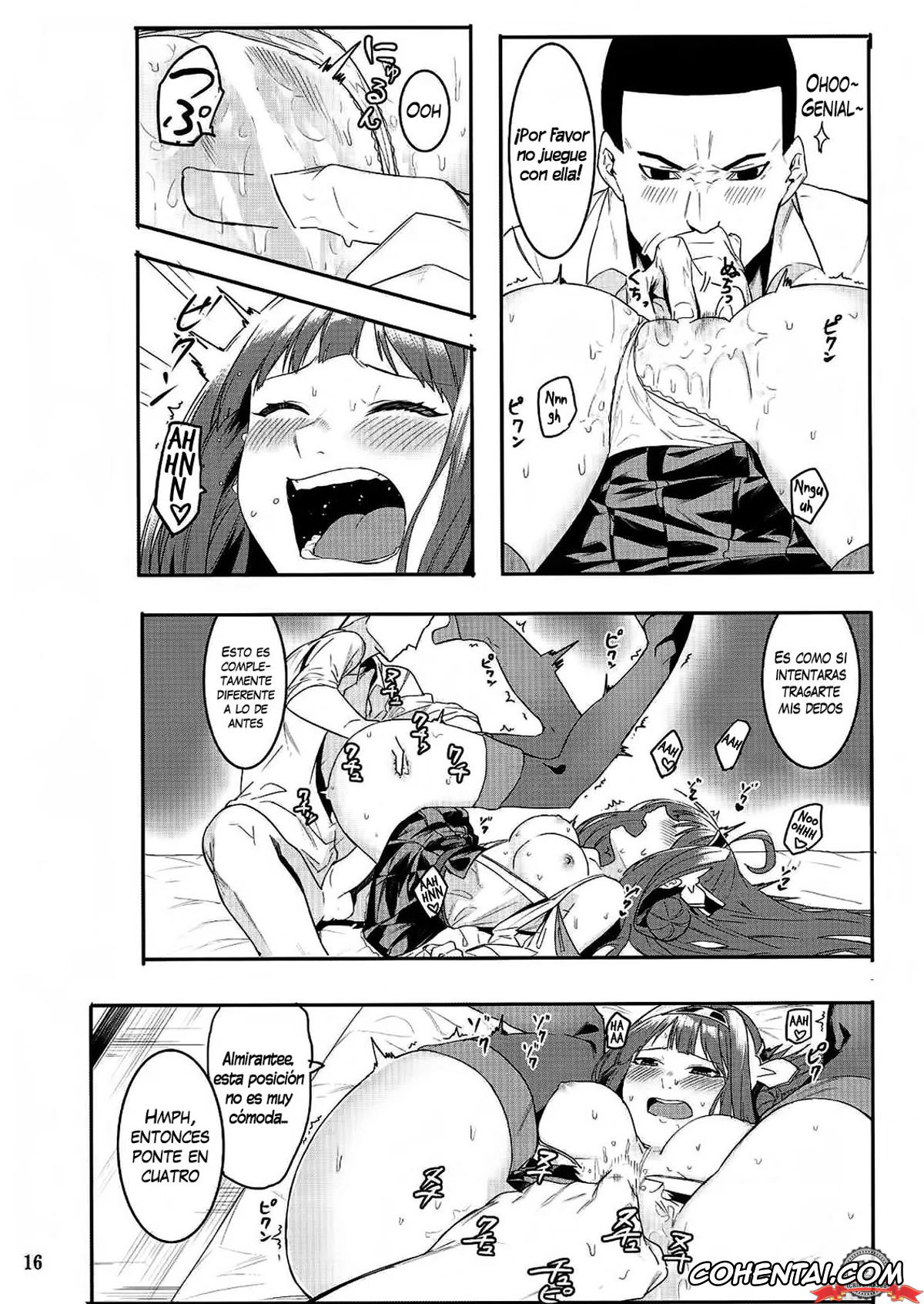 Kantai Collection -KanColle- hentai, Kongou hentai, Teitoku hentai, Kore de Fini~sh? | ¿Ya termi~nó? (Kantai Collection), pagina 15
