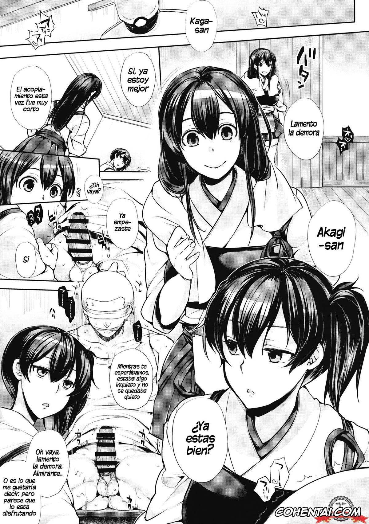 Kantai Collection -KanColle- xxx, Akagi xxx, Kaga xxx, Tatsuta xxx, Tenryuu xxx, Chinjufu no Naka Yasumi (Kantai Collection -KanColle-), pagina 4
