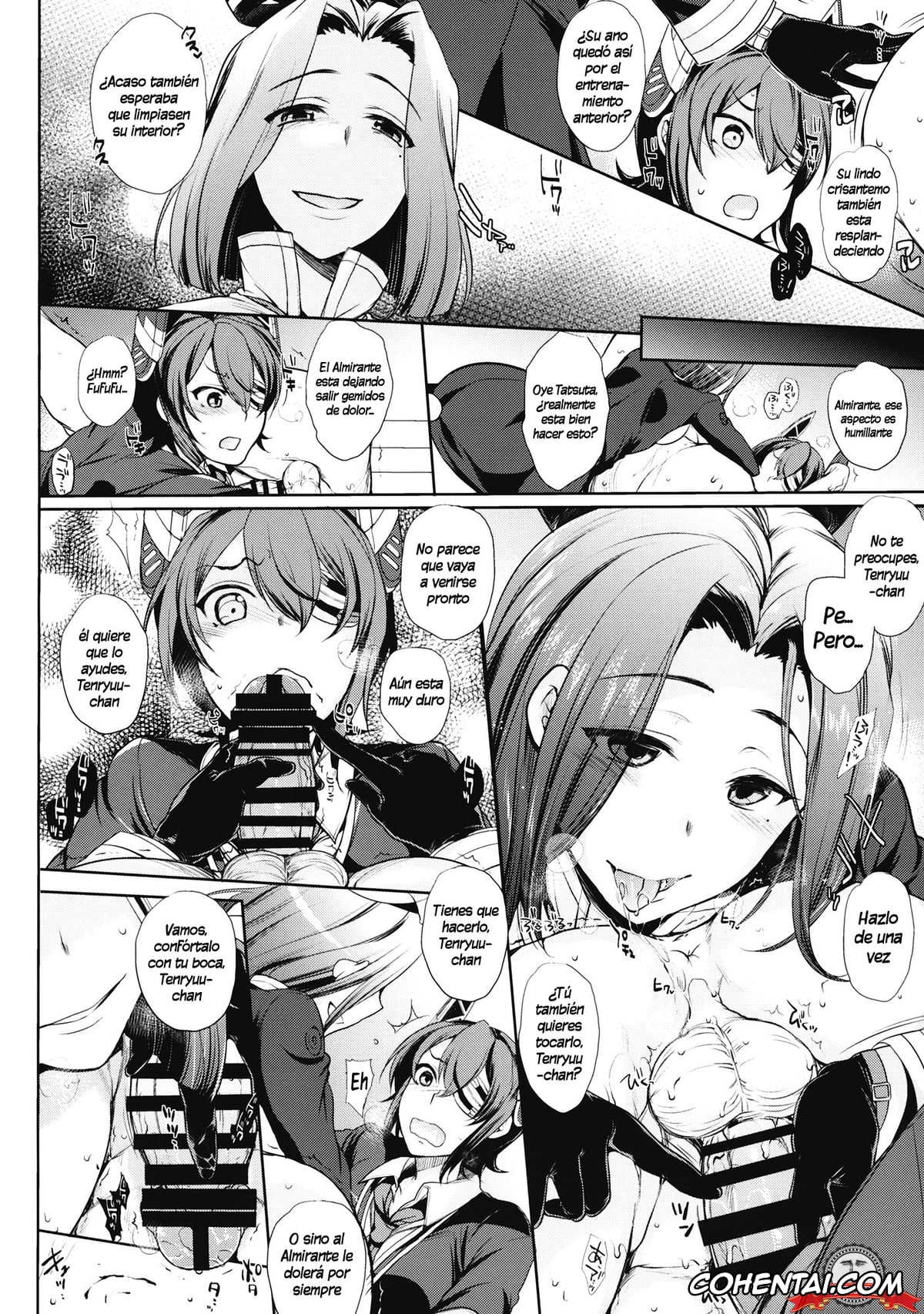 Kantai Collection -KanColle- porno, Akagi porno, Kaga porno, Tatsuta porno, Tenryuu porno, Chinjufu no Naka Yasumi (Kantai Collection -KanColle-), pagina 14