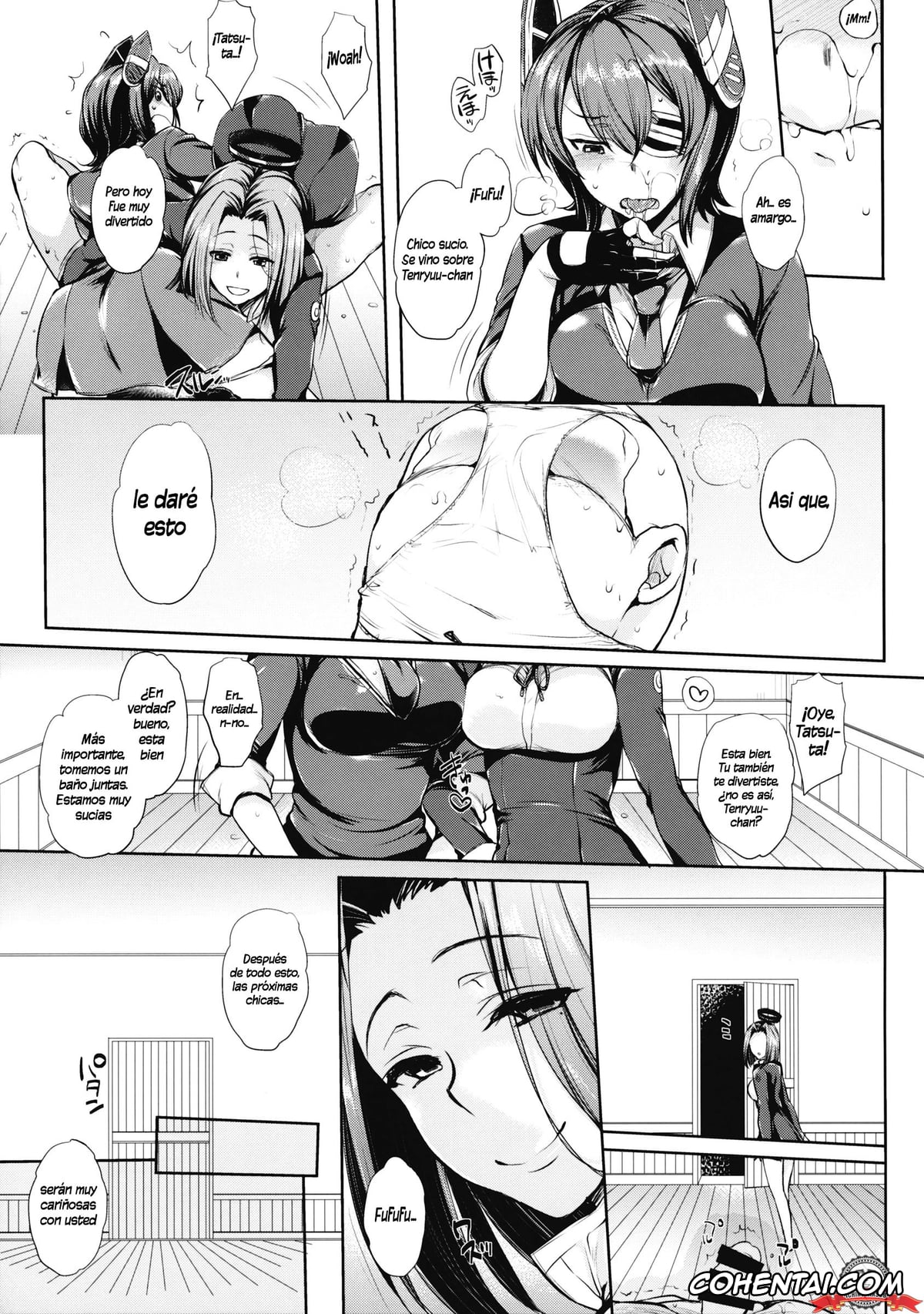 Kantai Collection -KanColle- hentai, Akagi hentai, Kaga hentai, Tatsuta hentai, Tenryuu hentai, Chinjufu no Naka Yasumi (Kantai Collection -KanColle-), pagina 21