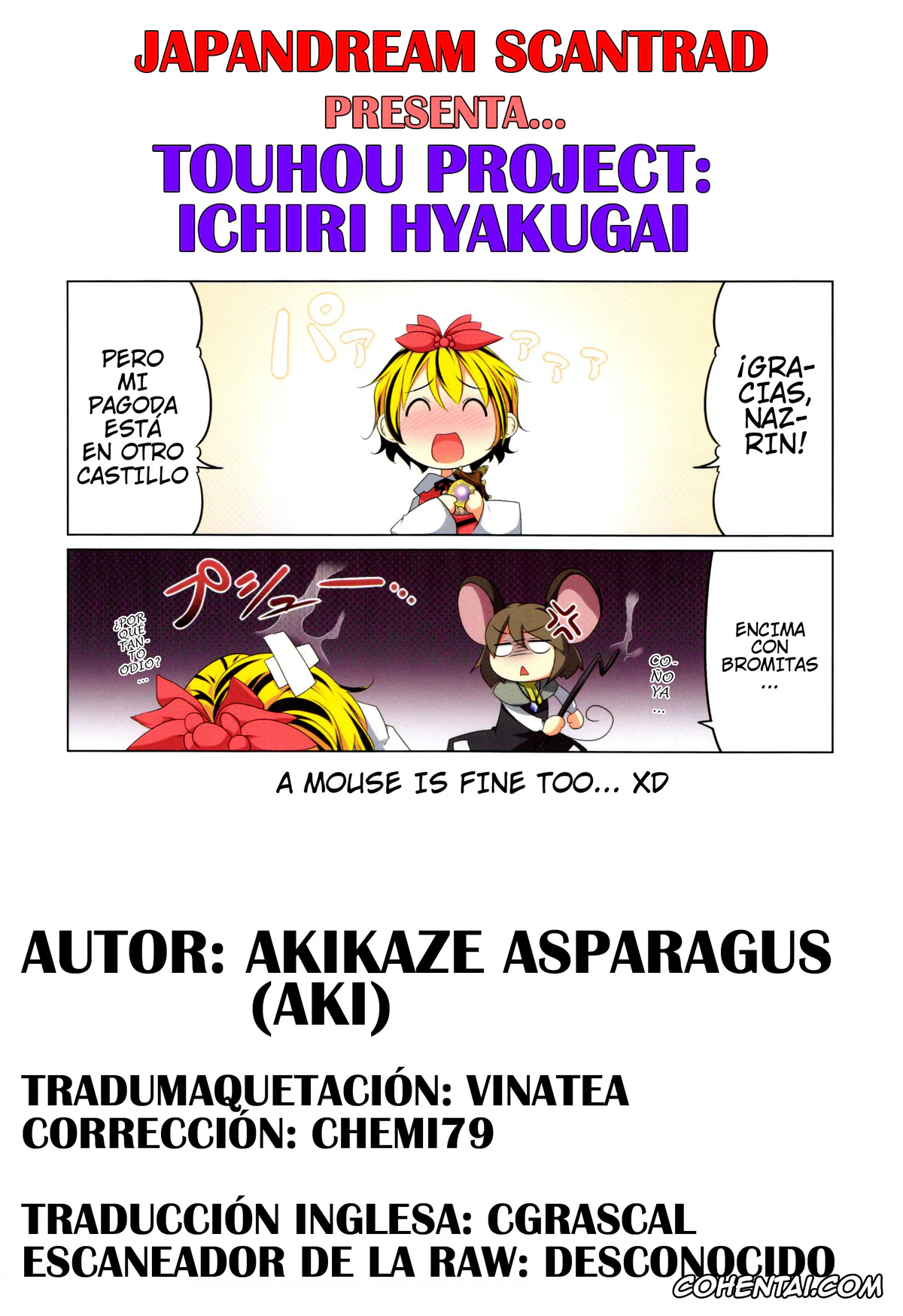 Touhou Project xxx, Nazrin xxx, Ichiri Hyakugai (Touhou Project), pagina 19