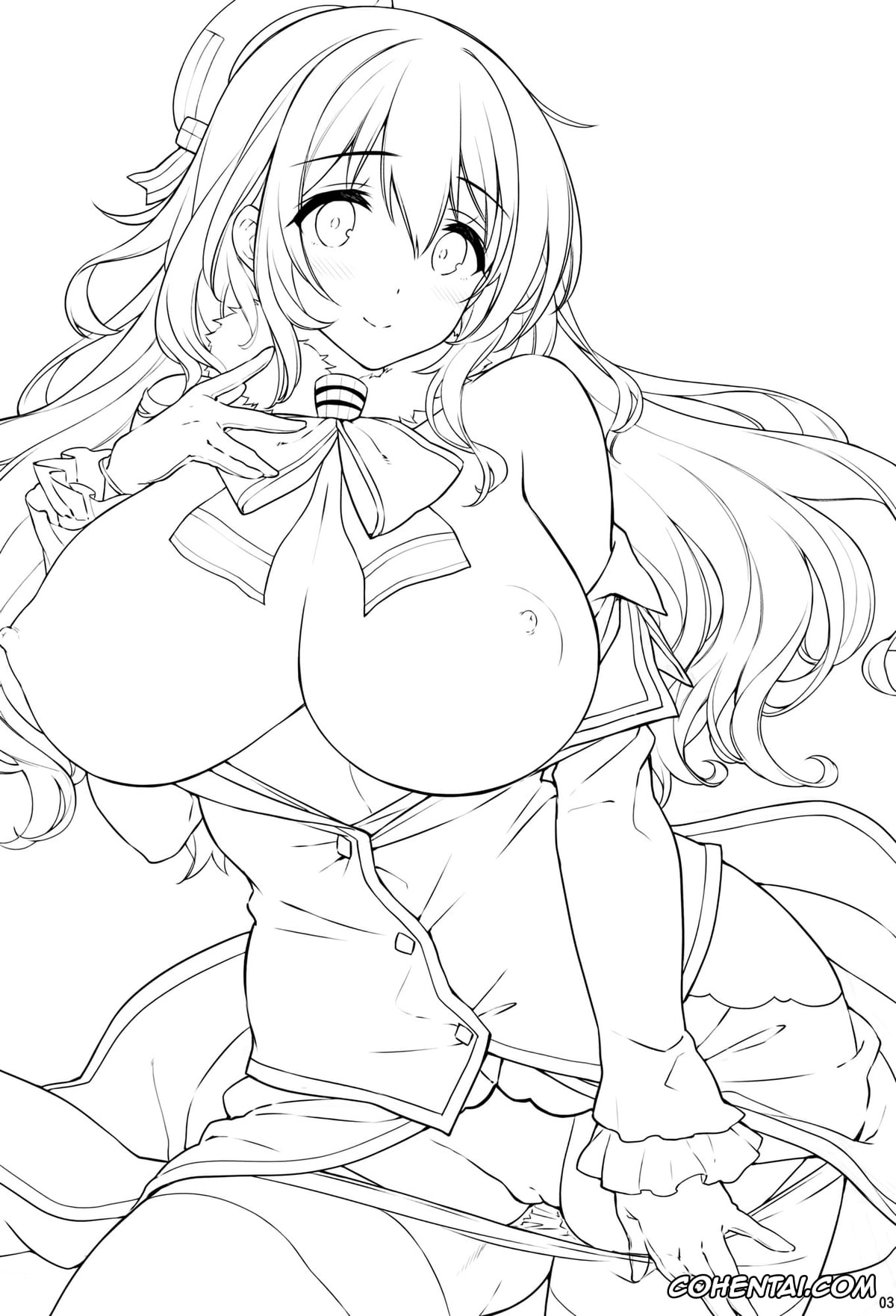 Kantai Collection -KanColle- porno, Atago porno, Teitoku porno, Yurufuwa Juujun Atago (Kantai Collection -KanColle-), pagina 2