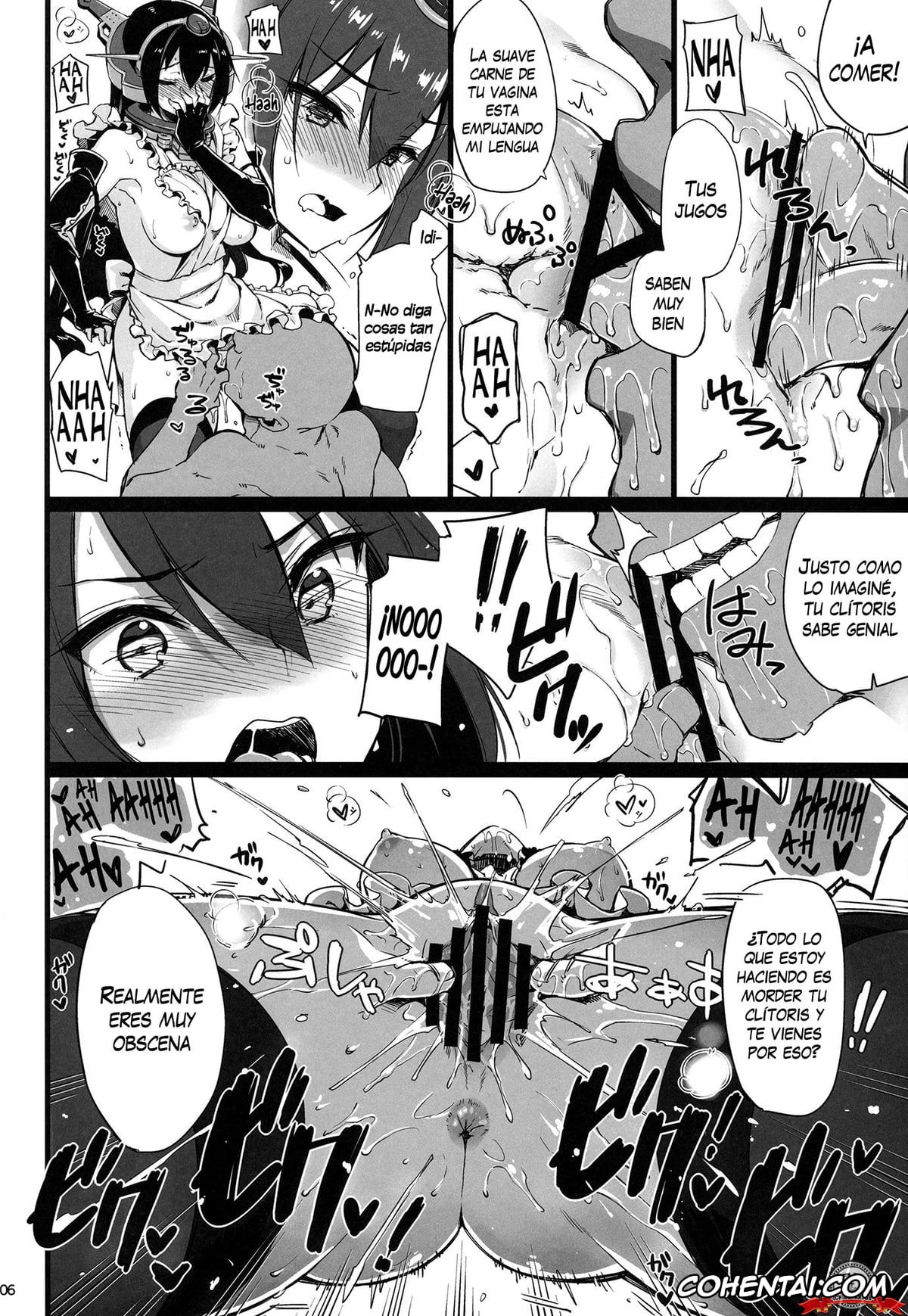 Kantai Collection -KanColle- hentai, Nagato hentai, Teitoku hentai, Rusuban Kan Nagato (Kantai Collection -KanColle-), pagina 6