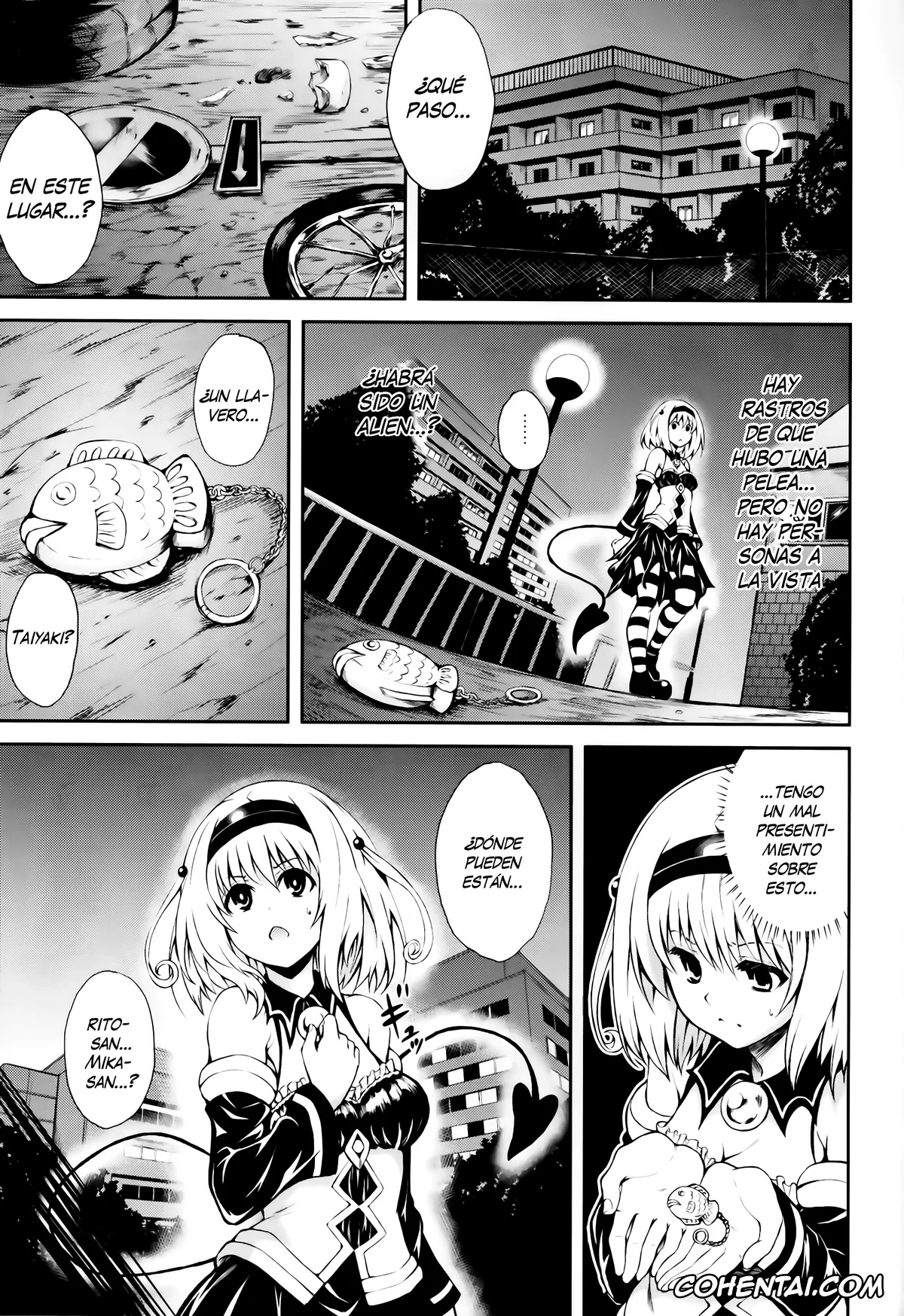 To Love-Ru hentai, Azenda hentai, Golden Darkness hentai, Mikan Yuuki hentai, KTOK 2 (To Love-Ru Darkness), pagina 3