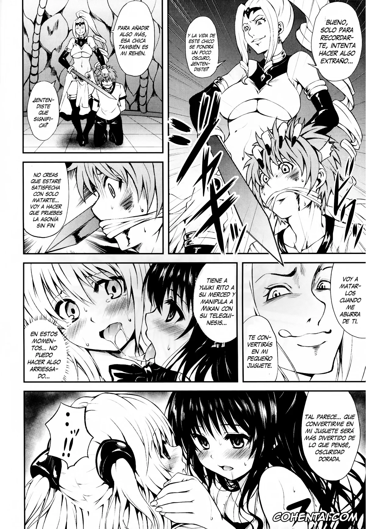 To Love-Ru hentai, Azenda hentai, Golden Darkness hentai, Mikan Yuuki hentai, KTOK 2 (To Love-Ru Darkness), pagina 6