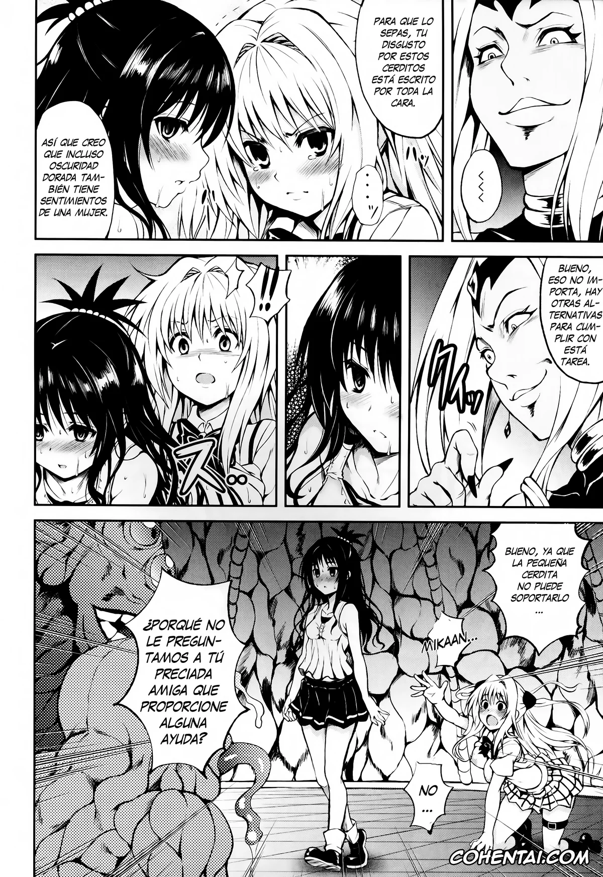 To Love-Ru xxx, Azenda xxx, Golden Darkness xxx, Mikan Yuuki xxx, KTOK 2 (To Love-Ru Darkness), pagina 10