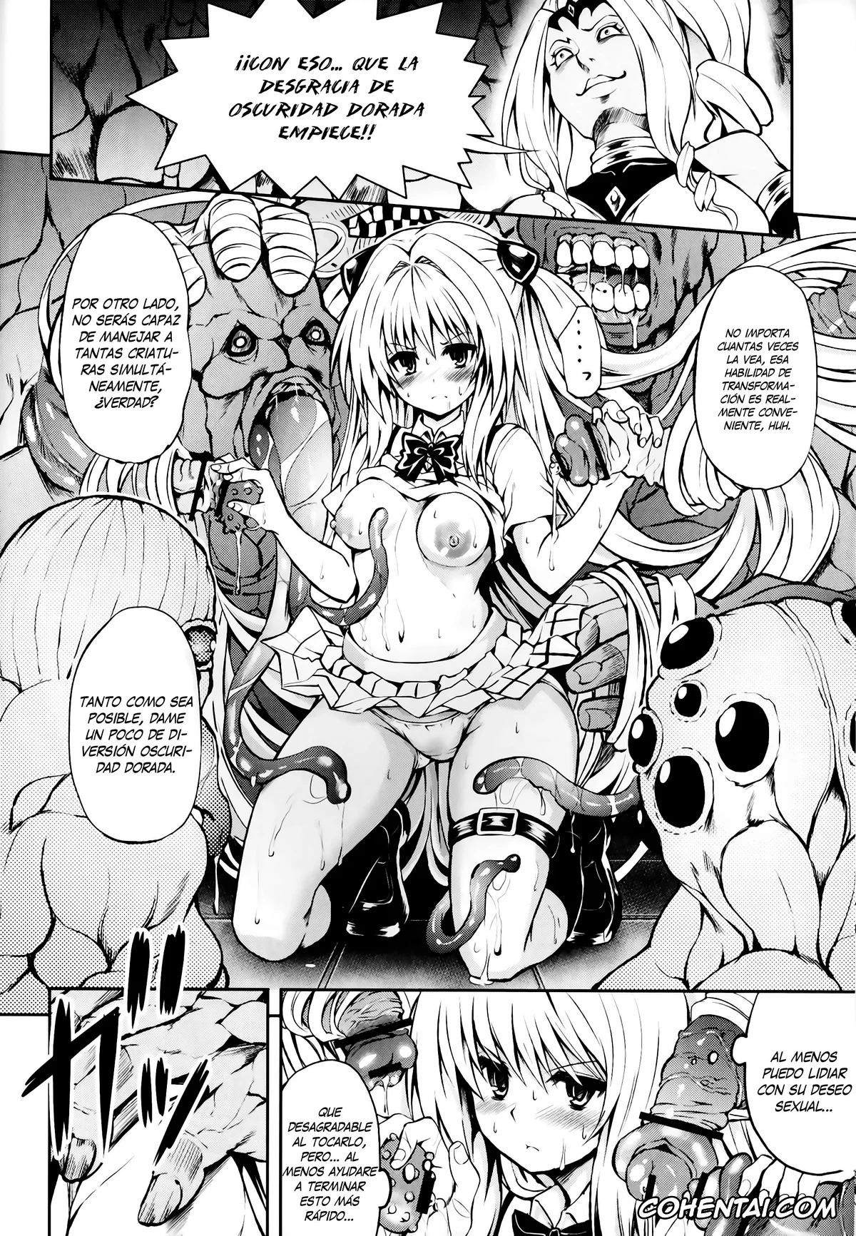 To Love-Ru porno, Azenda porno, Golden Darkness porno, Mikan Yuuki porno, KTOK 2 (To Love-Ru Darkness), pagina 14