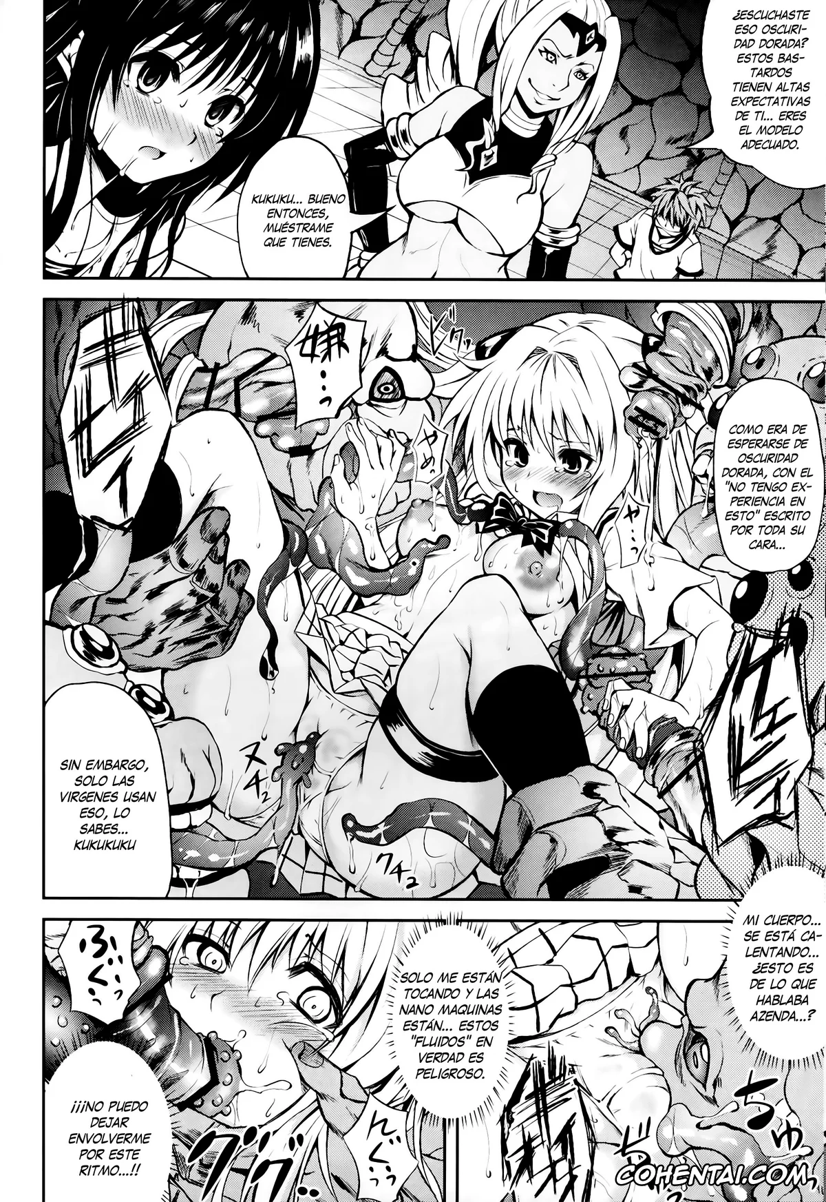 To Love-Ru xxx, Azenda xxx, Golden Darkness xxx, Mikan Yuuki xxx, KTOK 2 (To Love-Ru Darkness), pagina 16