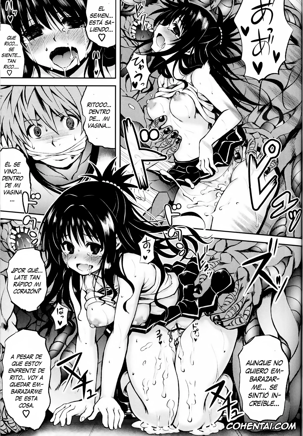 To Love-Ru xxx, Azenda xxx, Golden Darkness xxx, Mikan Yuuki xxx, KTOK 2 (To Love-Ru Darkness), pagina 37