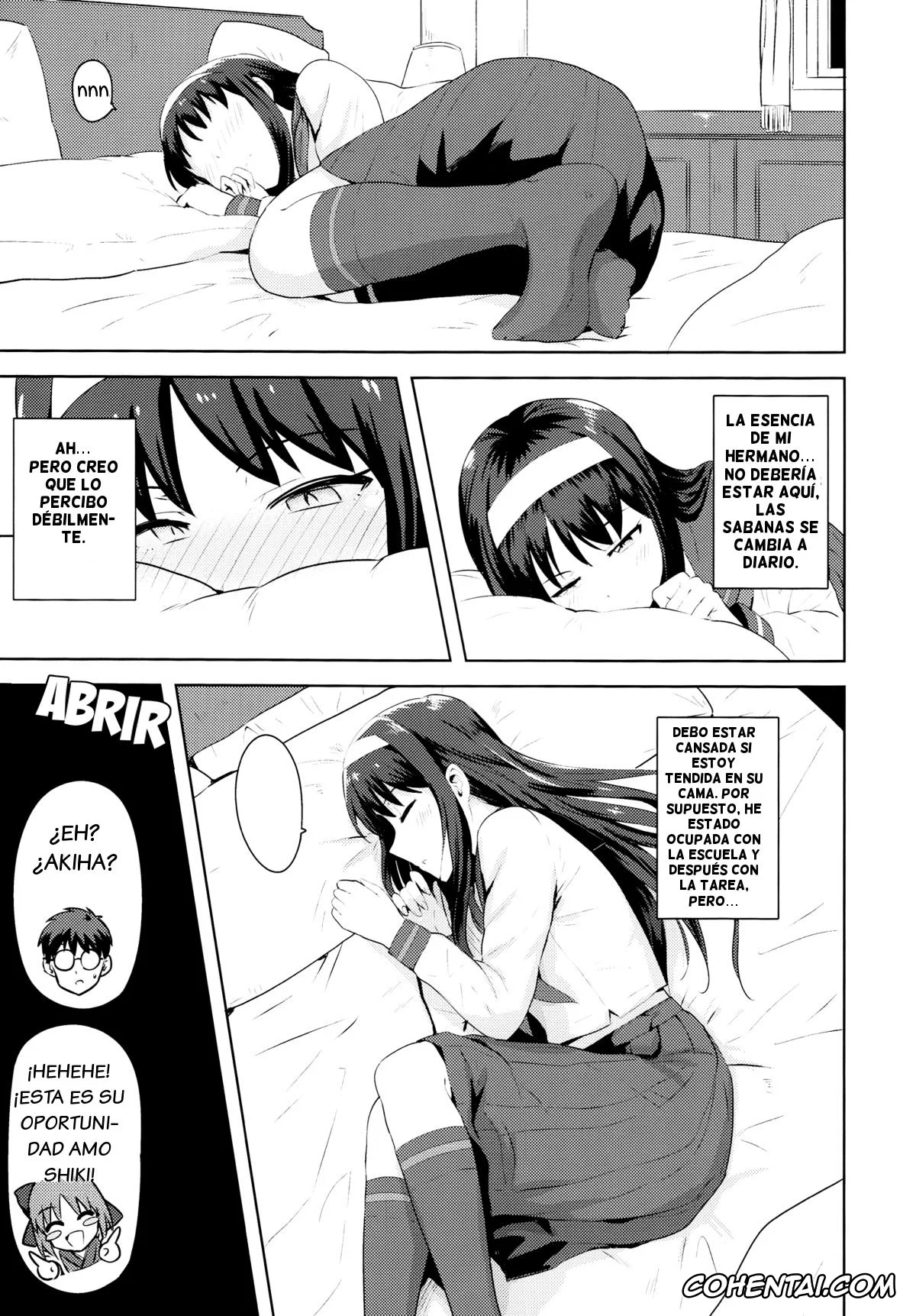 Tsukihime xxx, Akiha Tohno xxx, Shiki Tohno xxx, Aru Hi no Futari Akiha Hen (Tsukihime), pagina 4