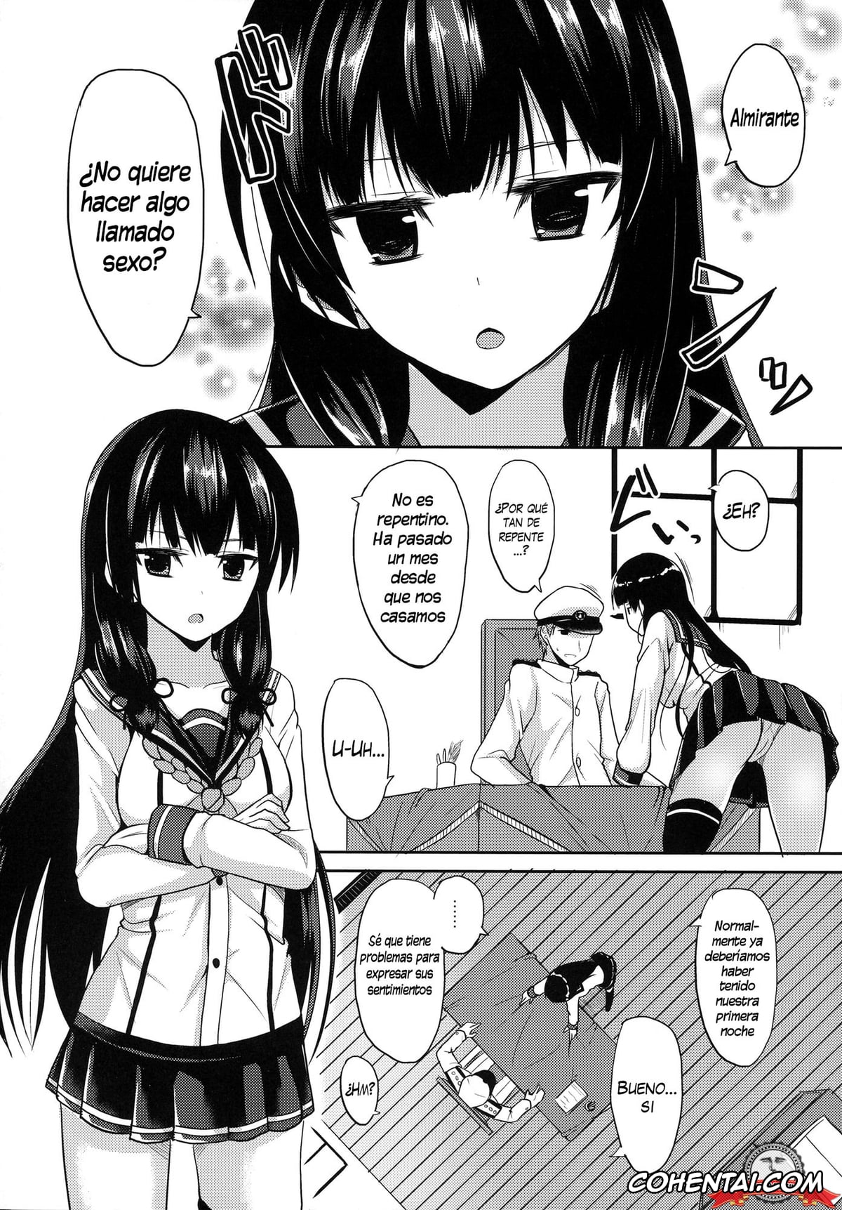 Kantai Collection -KanColle- hentai, Isokaze hentai, Teitoku hentai, Shiawase no Tukurikata (Kantai Collection -KanColle-), pagina 3