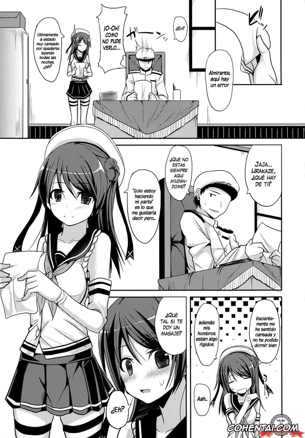 Kantai Collection -KanColle- xxx, Teitoku xxx, Urakaze xxx, Teitoku Kanri (Kantai Collection -KanColle-), pagina 4