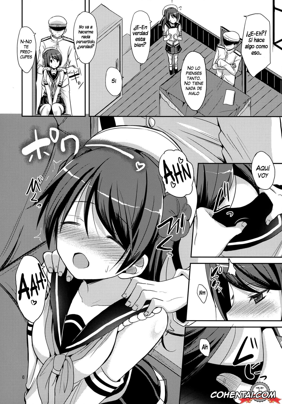 Kantai Collection -KanColle- porno, Teitoku porno, Urakaze porno, Teitoku Kanri (Kantai Collection -KanColle-), pagina 5