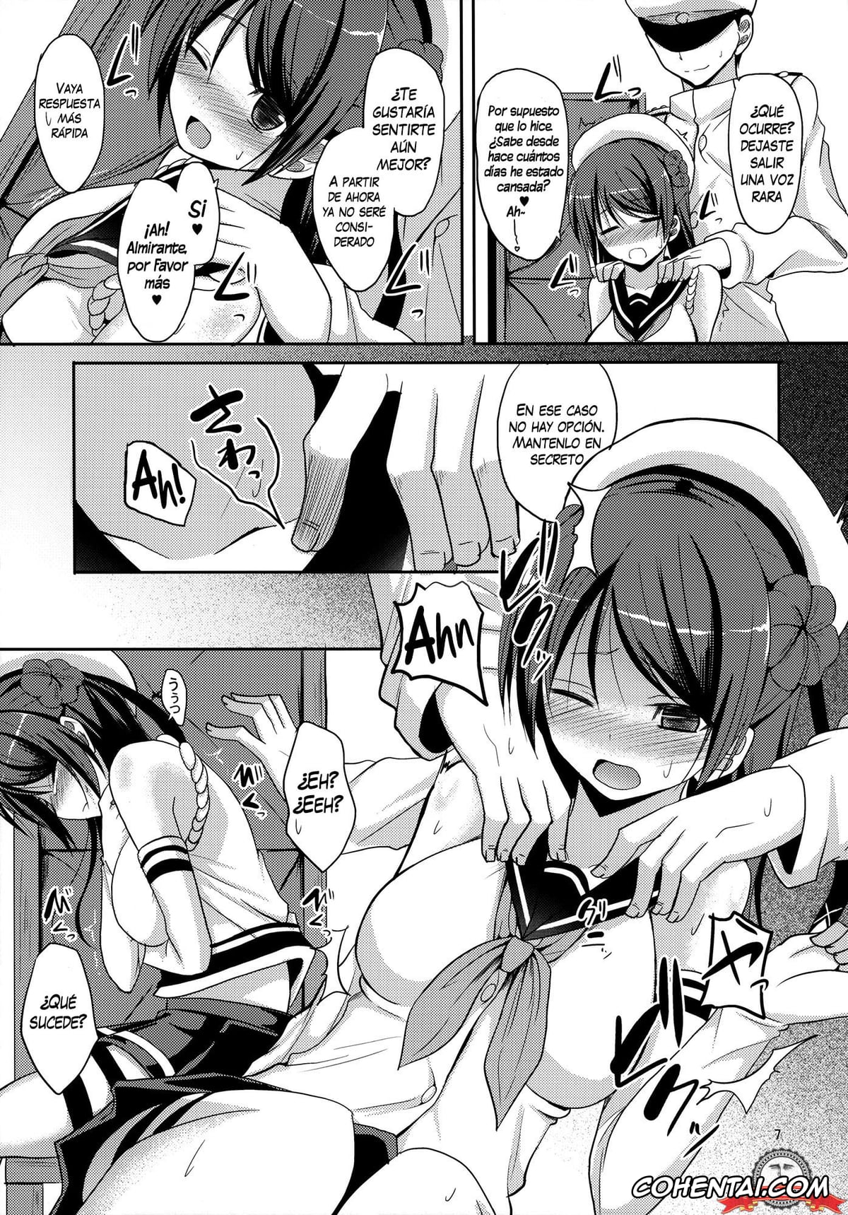 Kantai Collection -KanColle- hentai, Teitoku hentai, Urakaze hentai, Teitoku Kanri (Kantai Collection -KanColle-), pagina 6