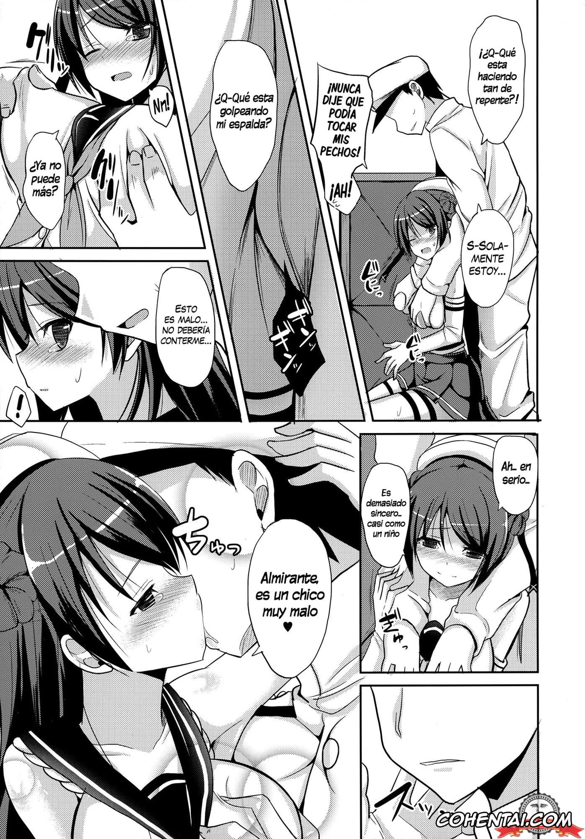 Kantai Collection -KanColle- porno, Teitoku porno, Urakaze porno, Teitoku Kanri (Kantai Collection -KanColle-), pagina 8