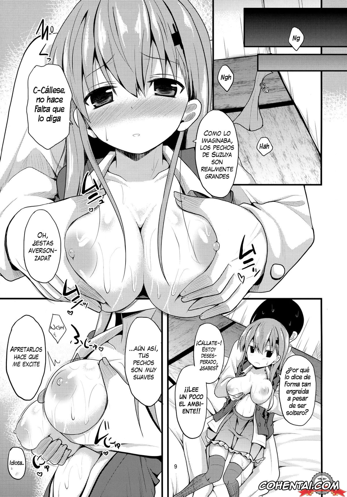 Kantai Collection -KanColle- porno, Suzuya porno, Teitoku porno, Suzuya Level99 (Kantai Collection -KanColle-), pagina 8