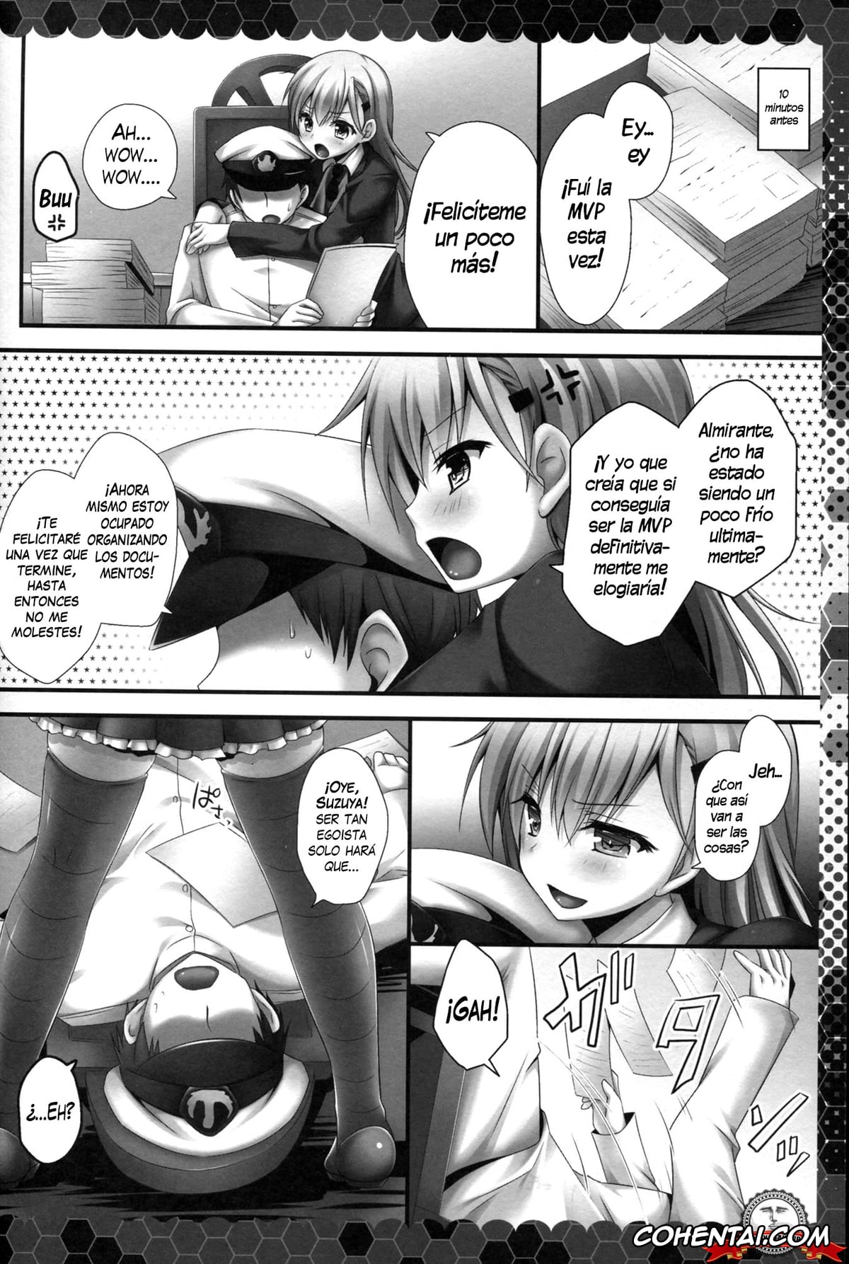 Kantai Collection -KanColle- hentai, Suzuya hentai, Teitoku hentai, Ijiwaru Suzuya (Kantai Collection -KanColle-), pagina 6