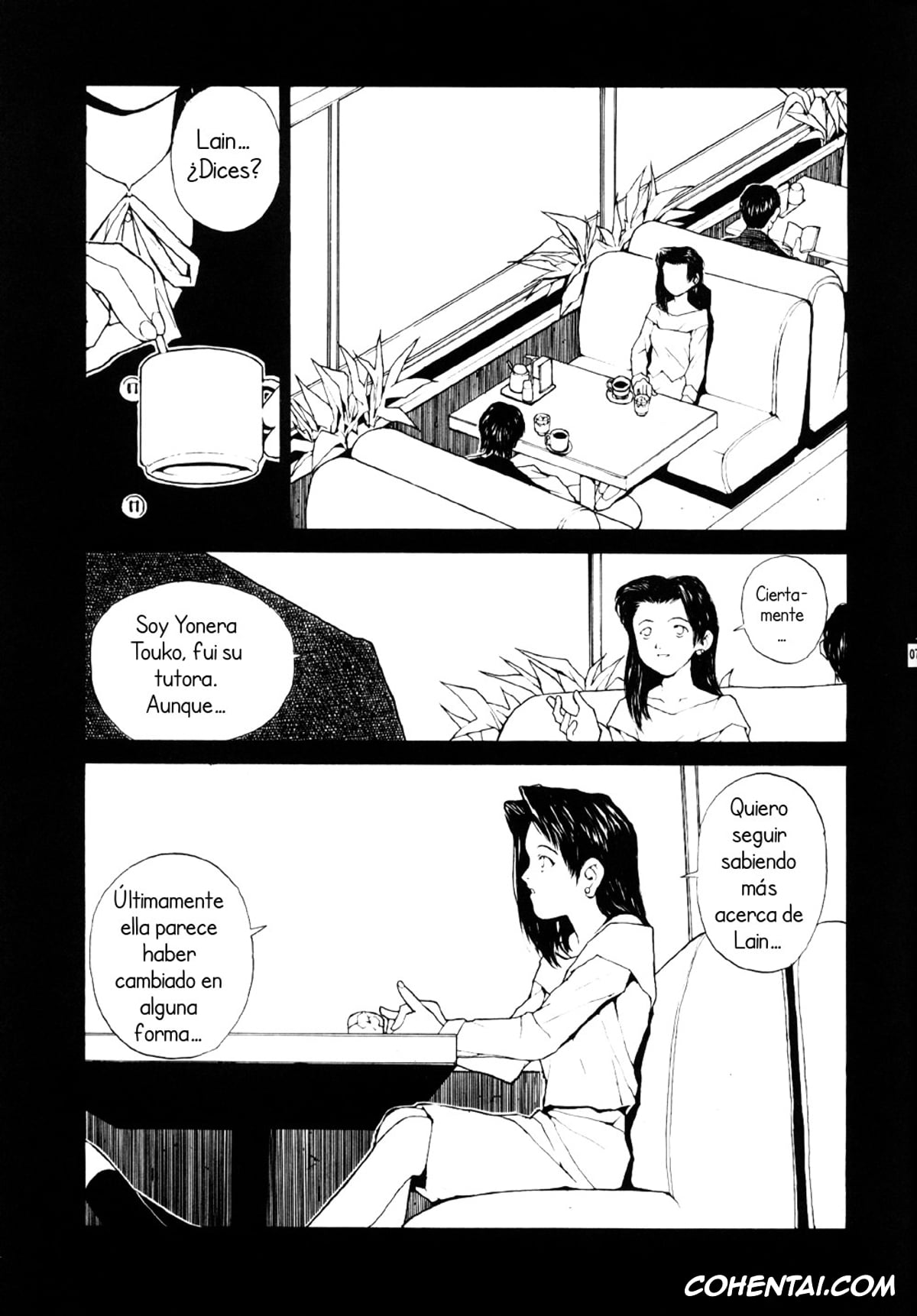 Serial Experiments Lain hentai, The Lain Song (Serial Experiments Lain), pagina 6