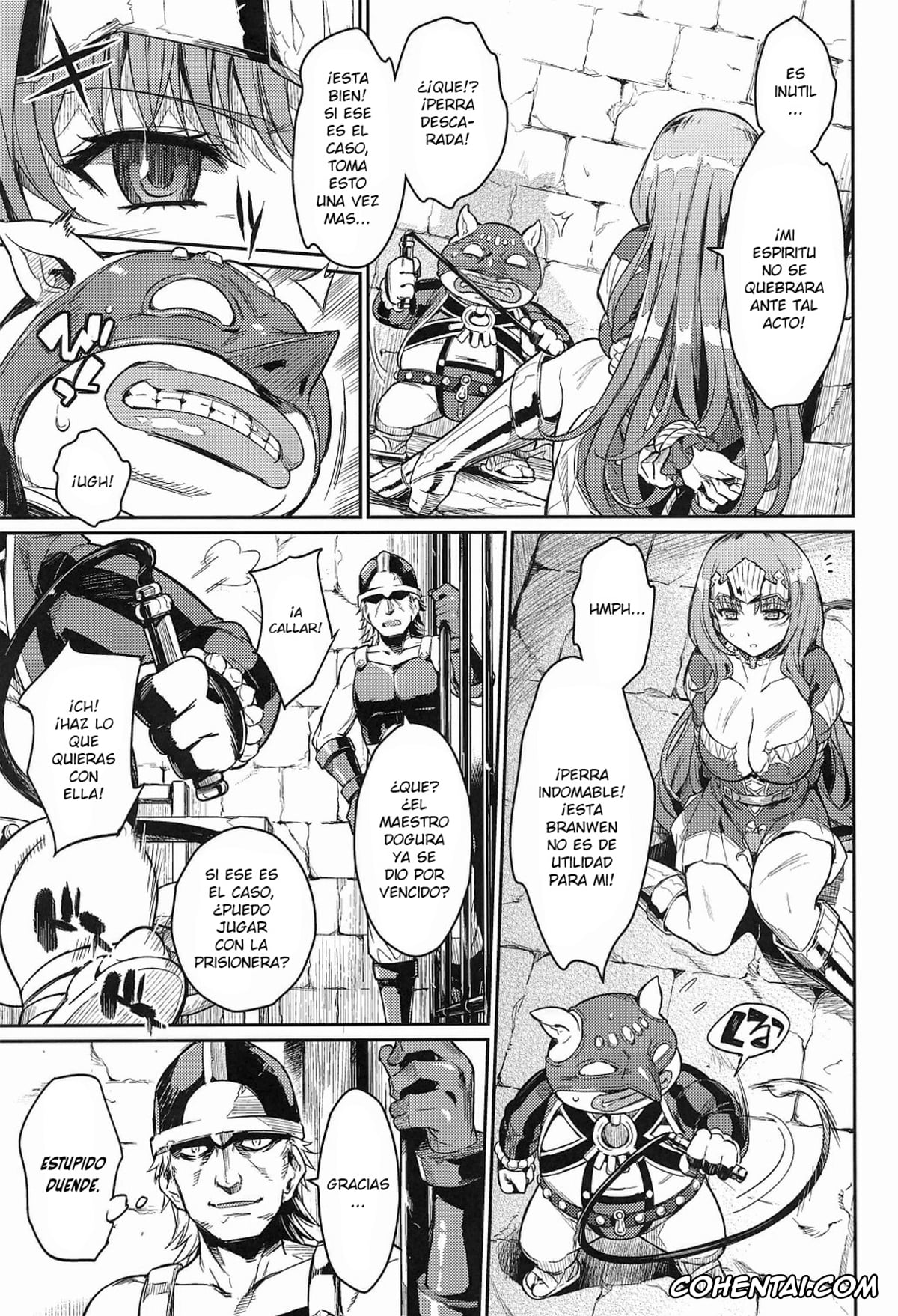 Queen's Blade xxx, Annelotte xxx, Dorei Kishi (Queen’s Blade), pagina 4