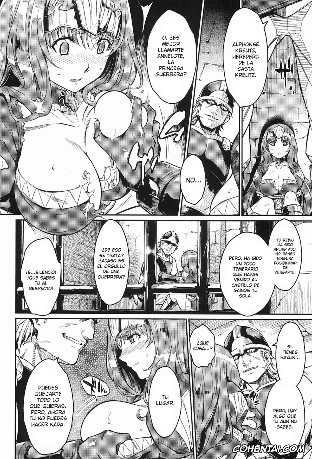 Queen's Blade porno, Annelotte porno, Dorei Kishi (Queen’s Blade), pagina 5