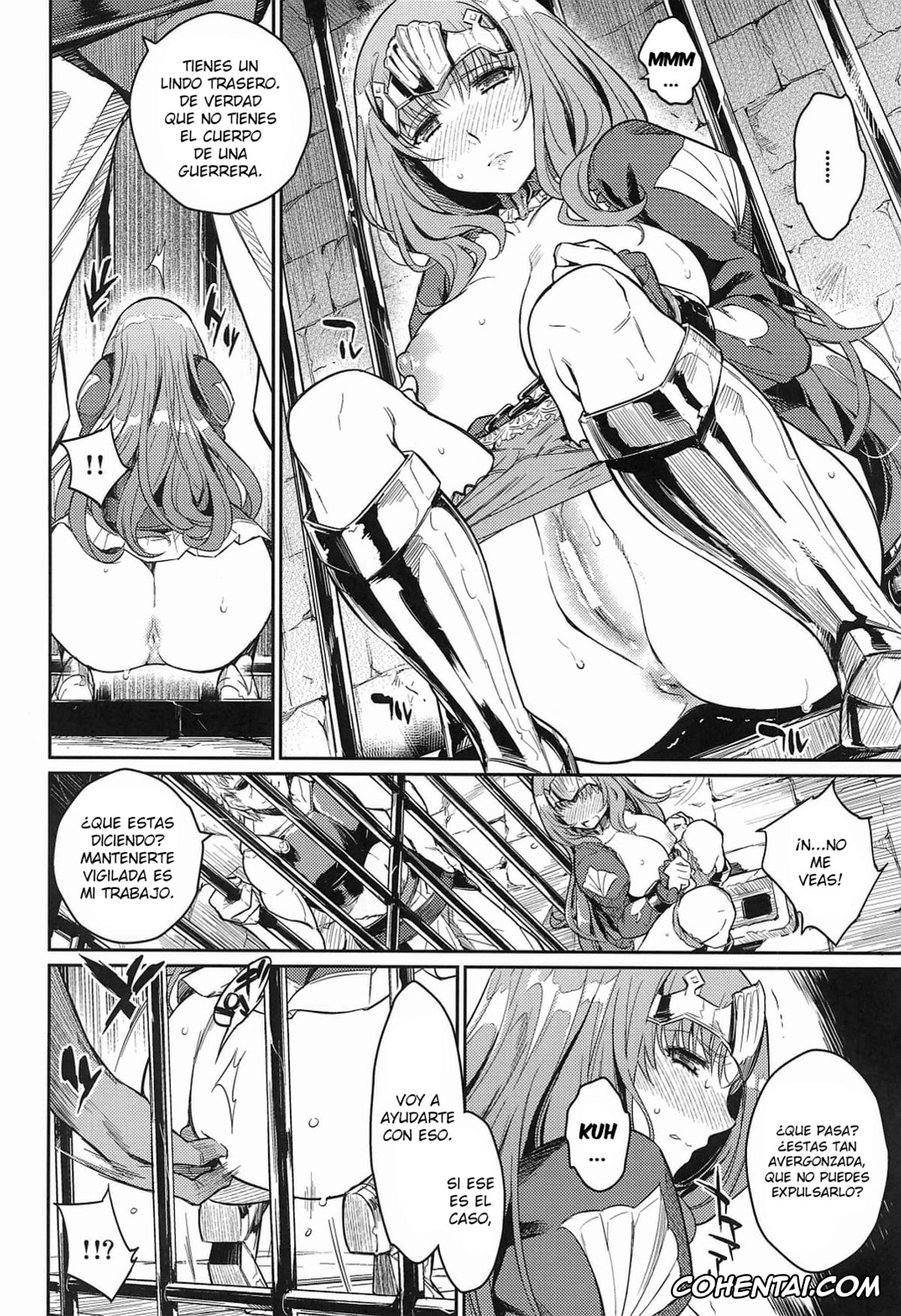 Queen's Blade hentai, Annelotte hentai, Dorei Kishi (Queen’s Blade), pagina 9